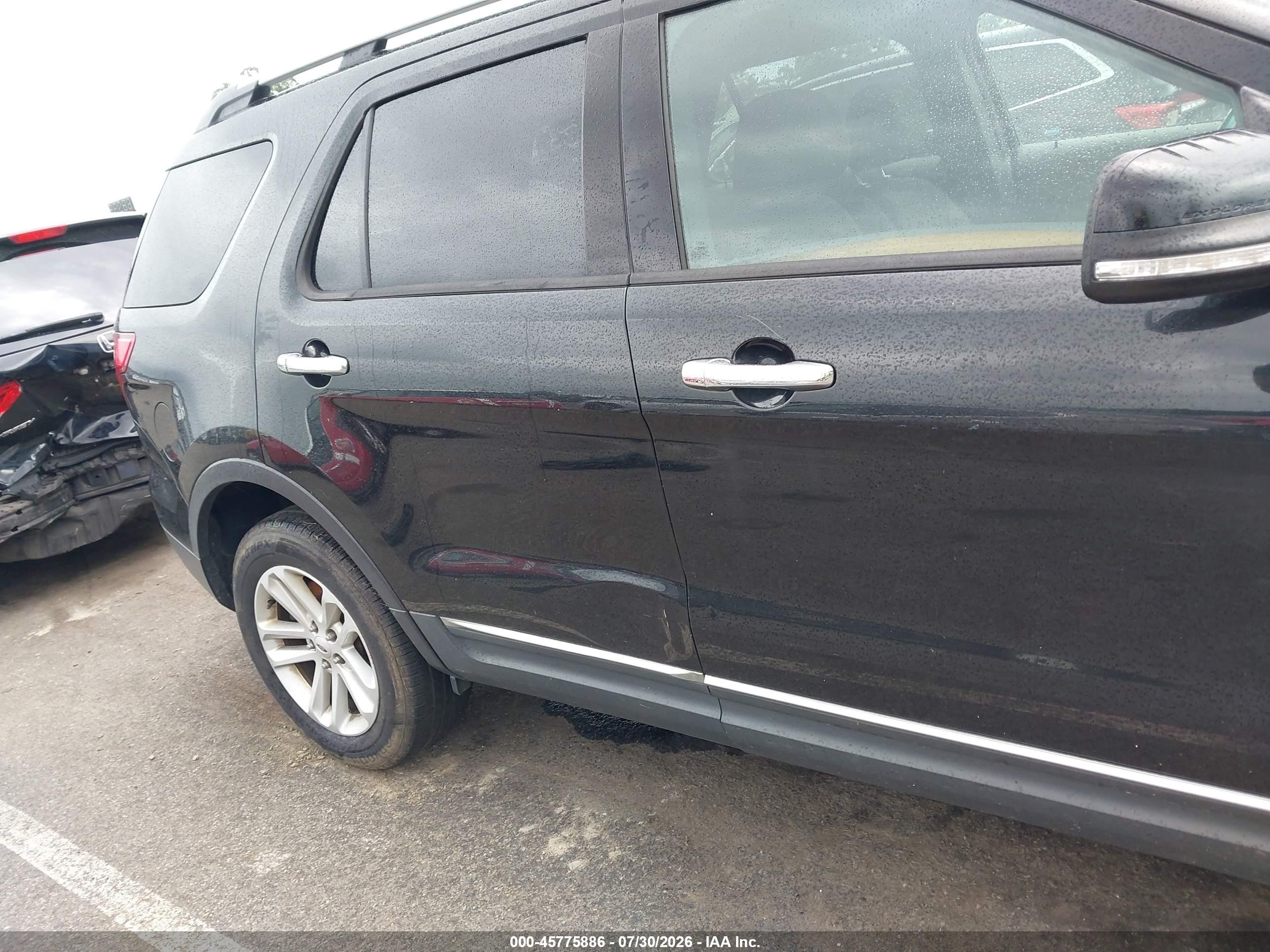 2015 Ford Explorer Xlt Black vin: 1FM5K8D81FGC11251