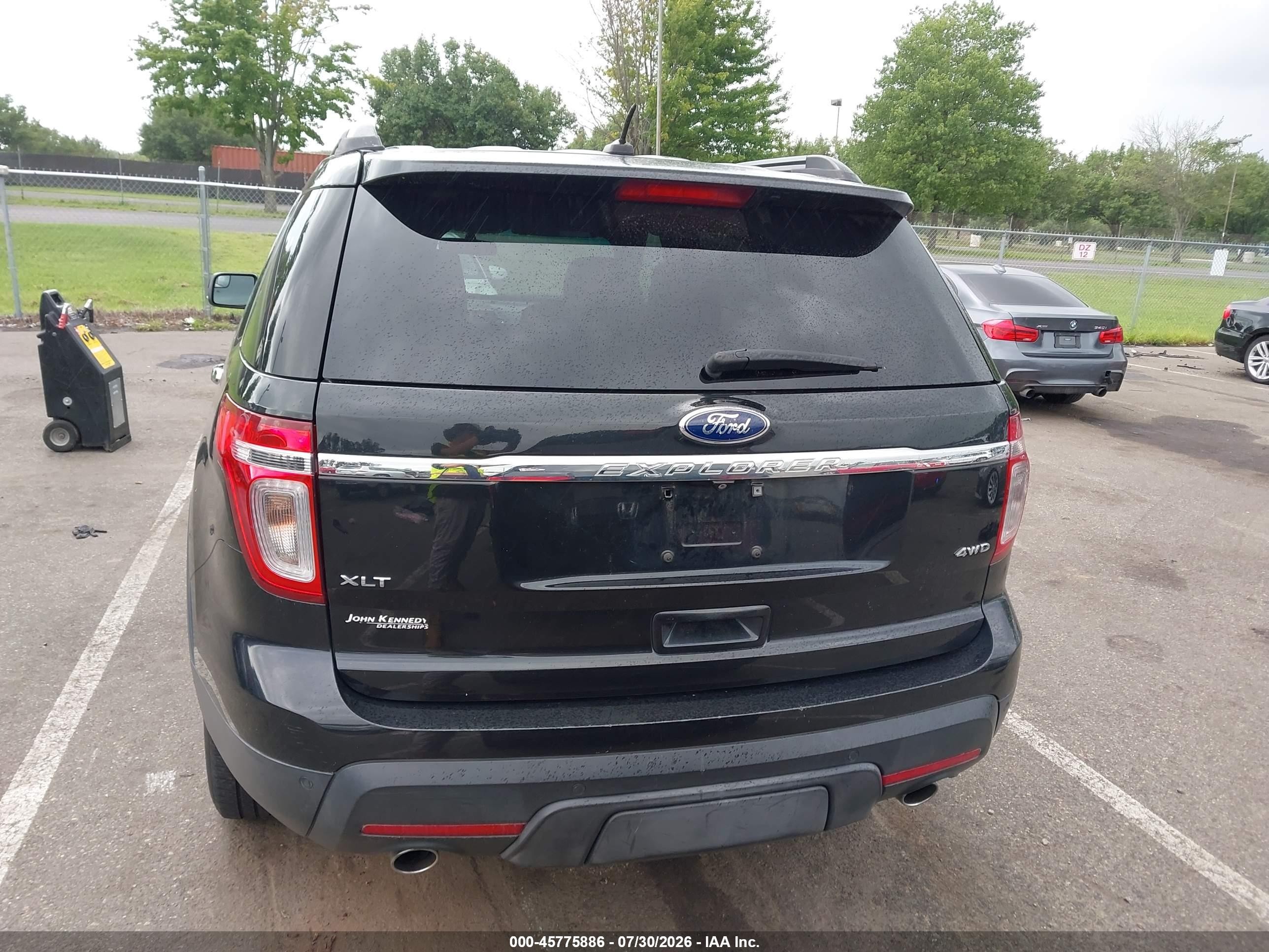 2015 Ford Explorer Xlt Black vin: 1FM5K8D81FGC11251