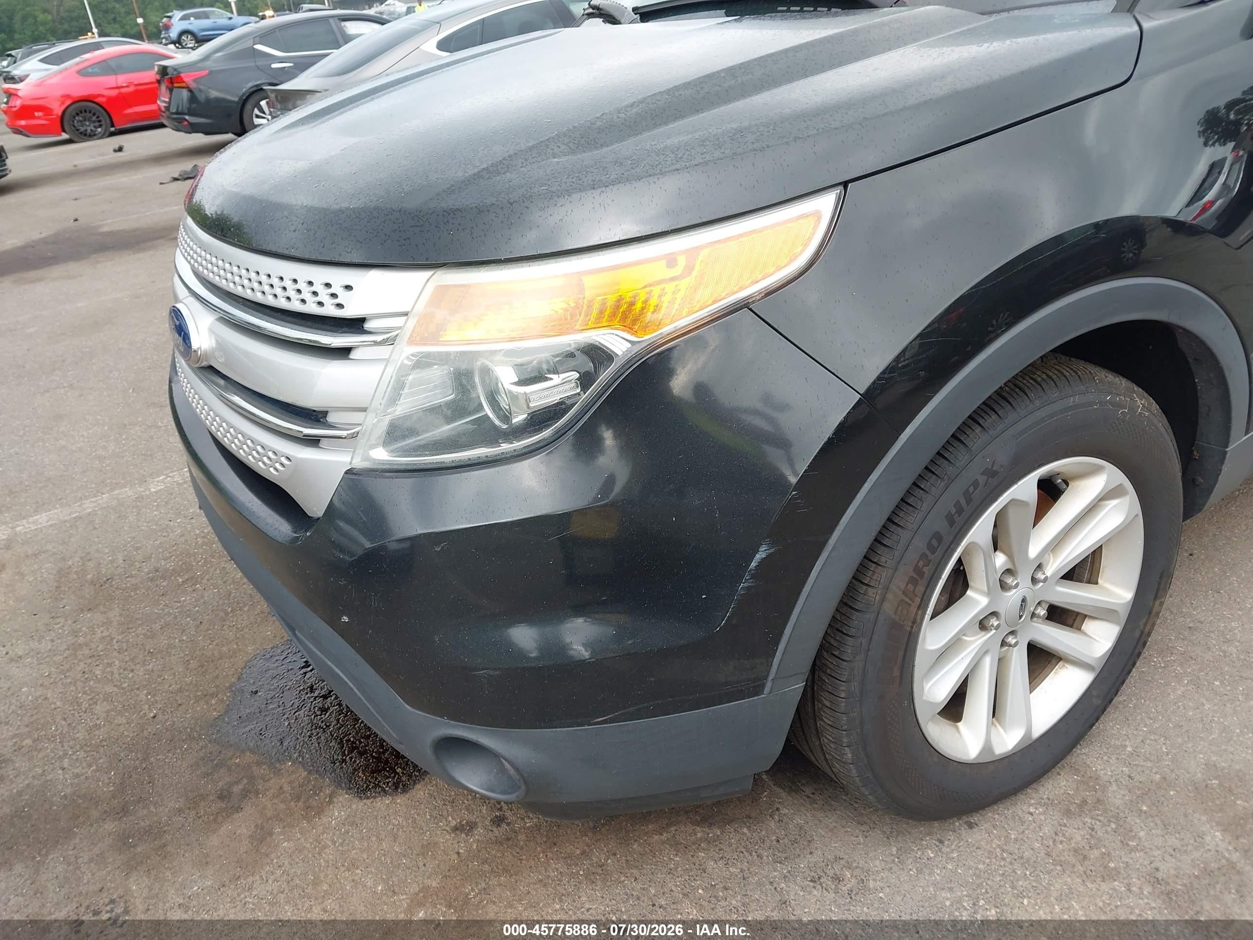 2015 Ford Explorer Xlt Black vin: 1FM5K8D81FGC11251