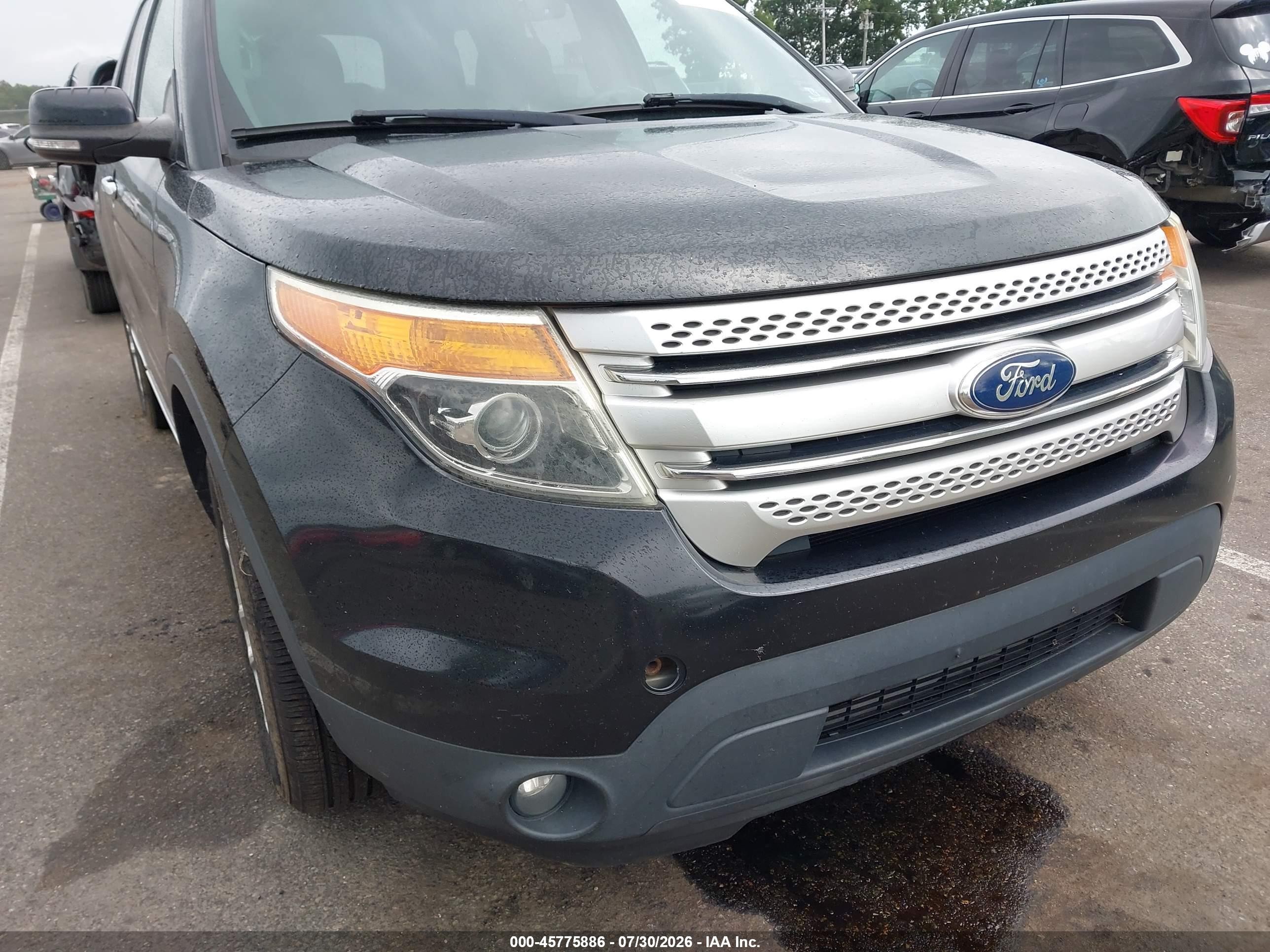 2015 Ford Explorer Xlt Black vin: 1FM5K8D81FGC11251