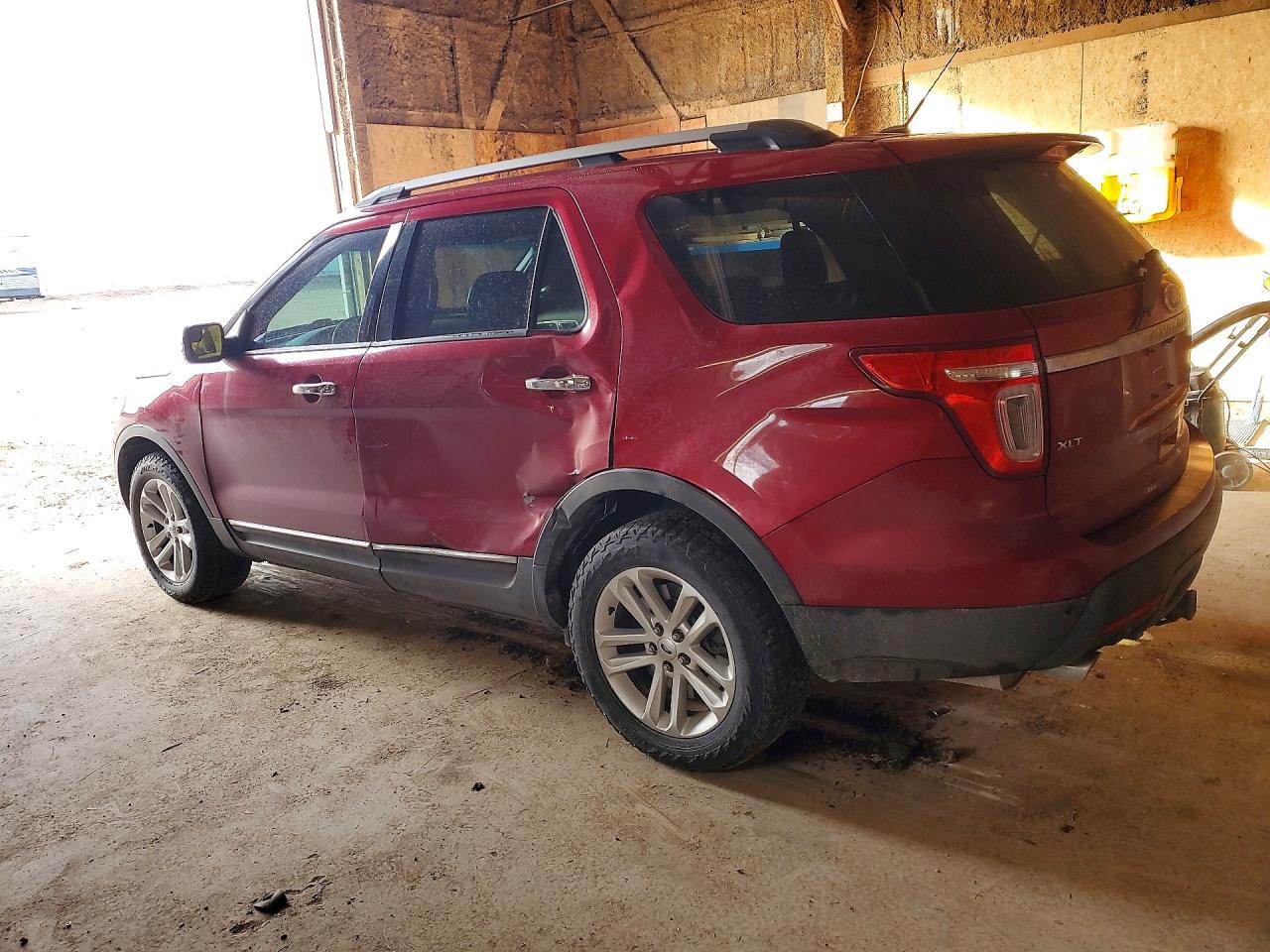 2015 Ford Explorer Xlt Красный vin: 1FM5K8D81FGC35629