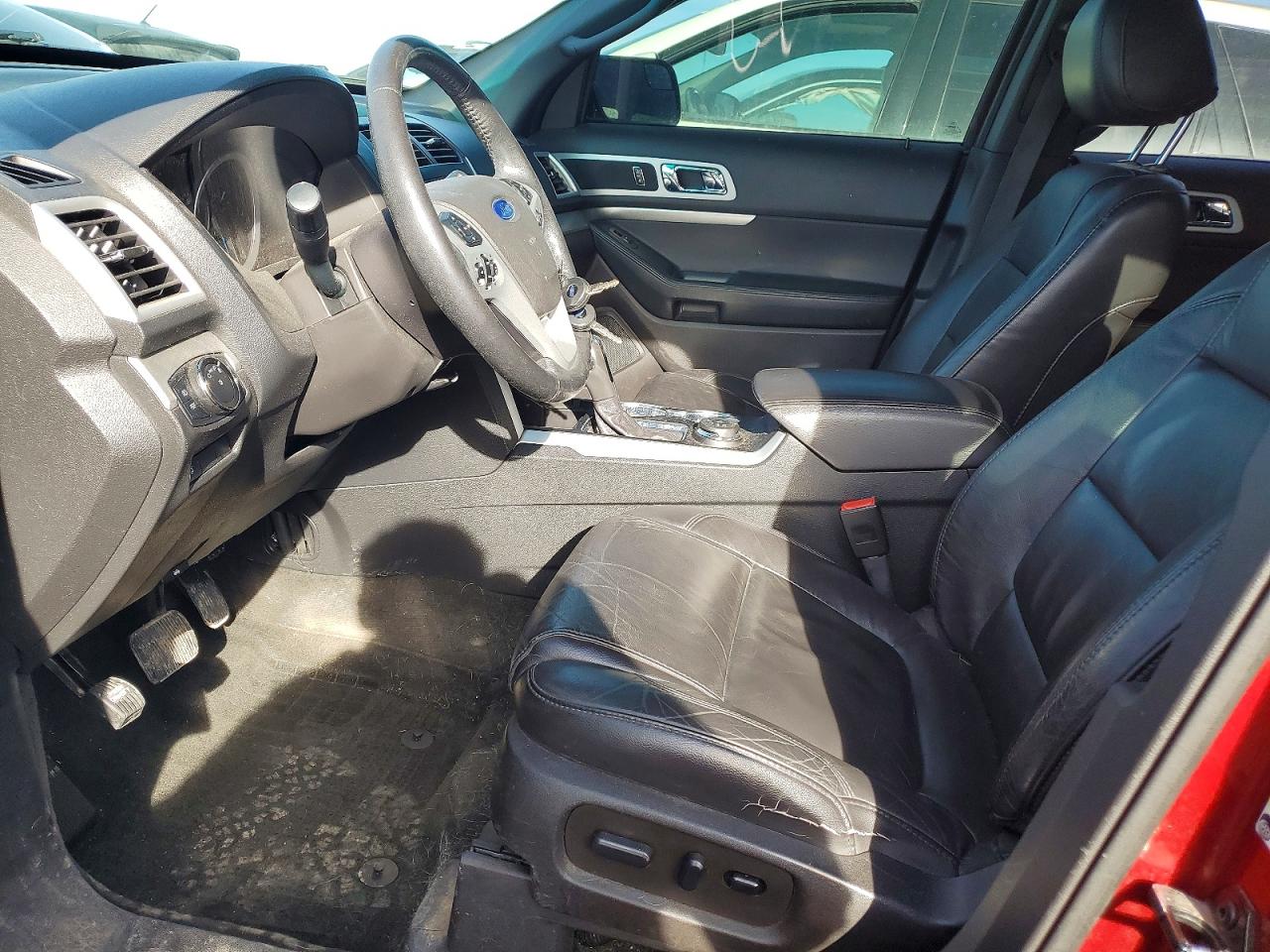 2015 Ford Explorer Xlt Красный vin: 1FM5K8D81FGC35629