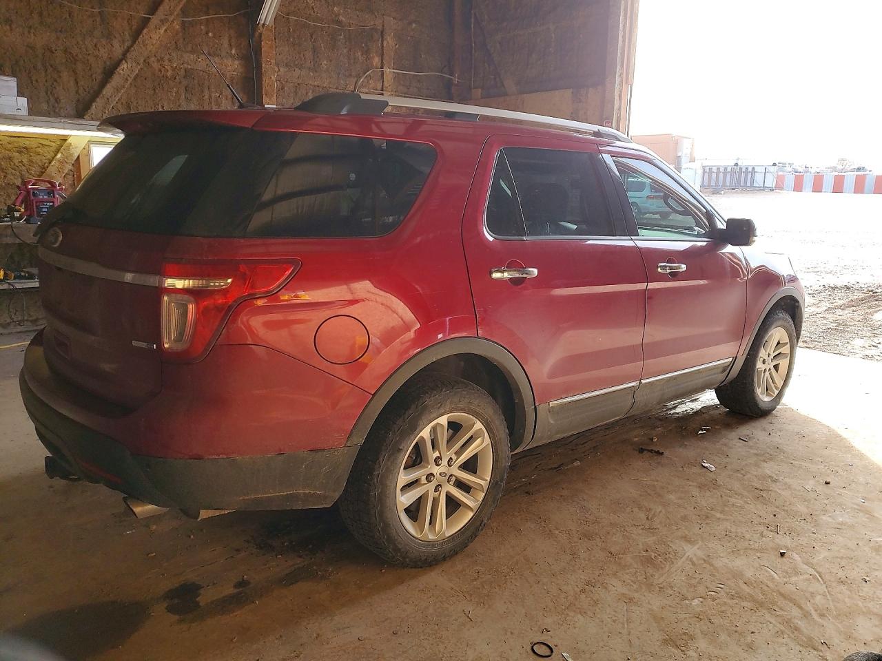 2015 Ford Explorer Xlt Красный vin: 1FM5K8D81FGC35629