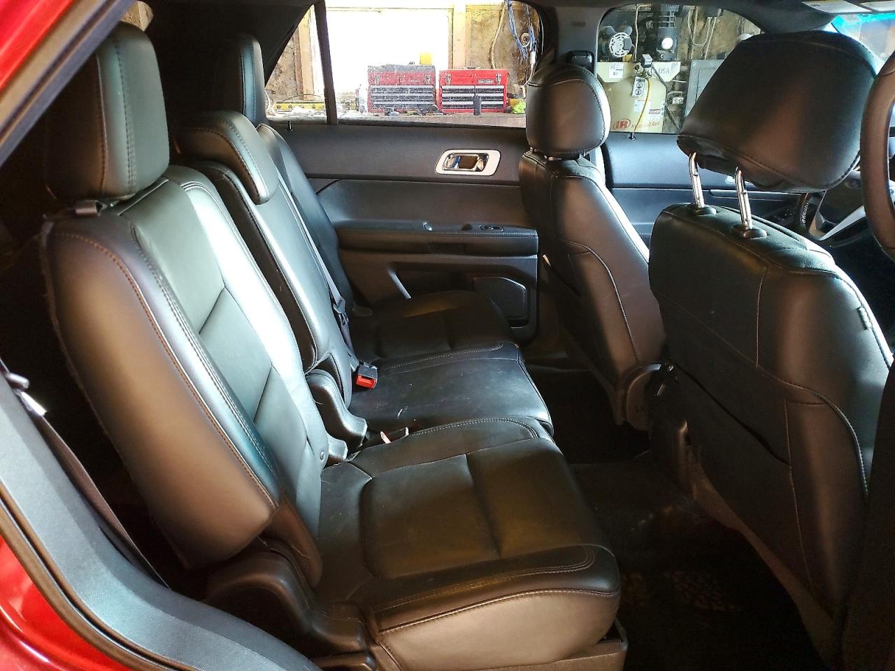 2015 Ford Explorer Xlt Красный vin: 1FM5K8D81FGC35629