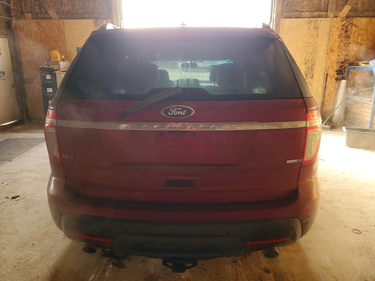 2015 Ford Explorer Xlt Красный vin: 1FM5K8D81FGC35629