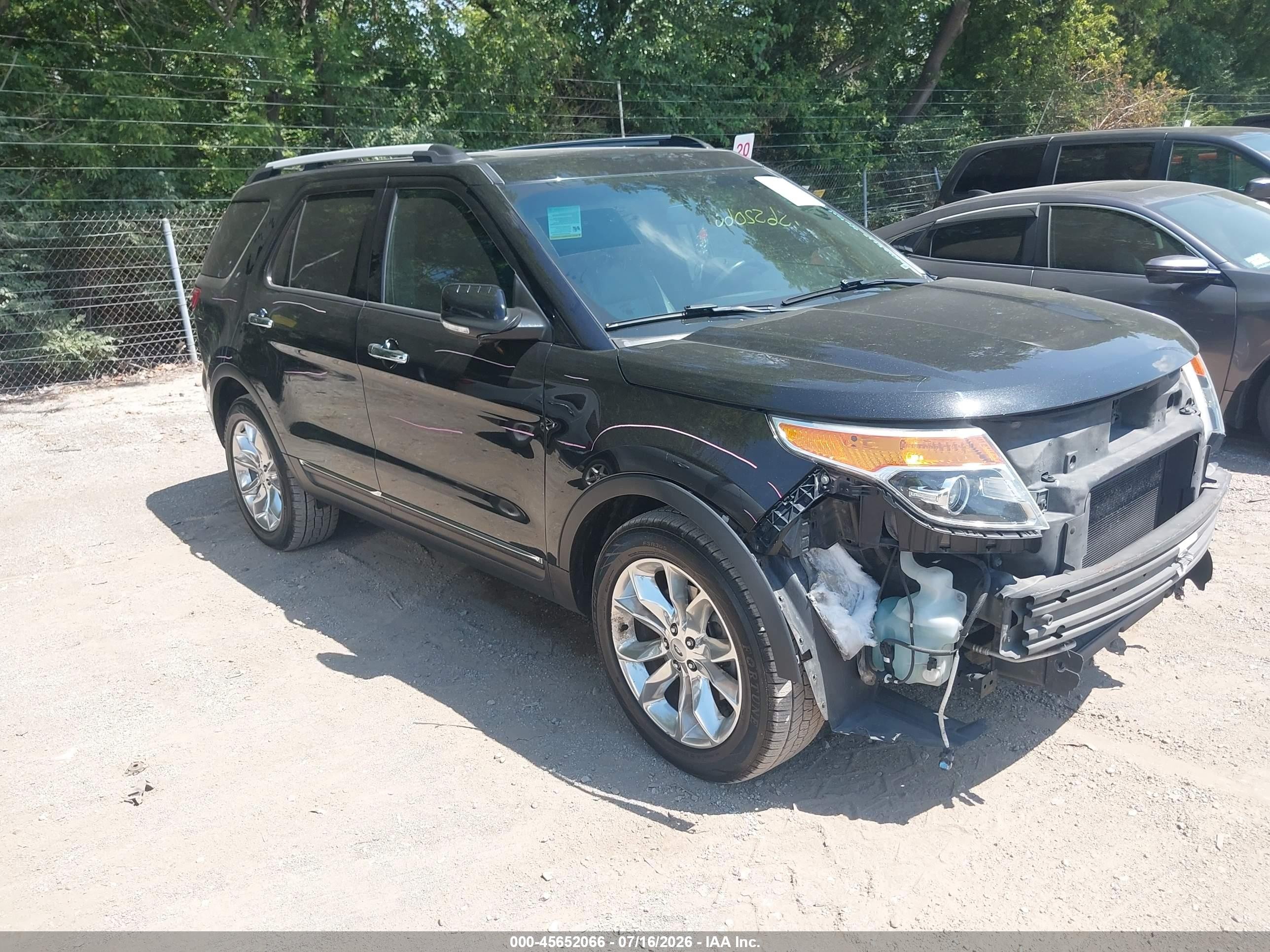 2015 Ford Explorer Xlt Black vin: 1FM5K8D81FGC36375