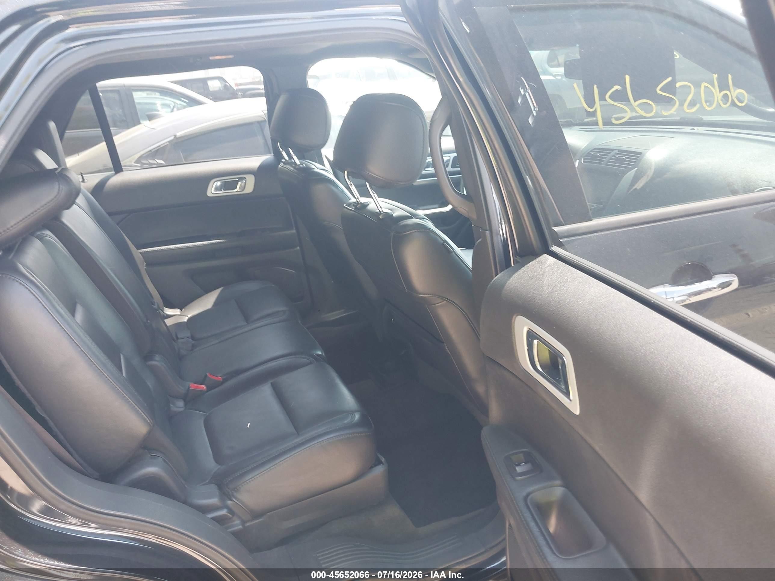 2015 Ford Explorer Xlt Black vin: 1FM5K8D81FGC36375