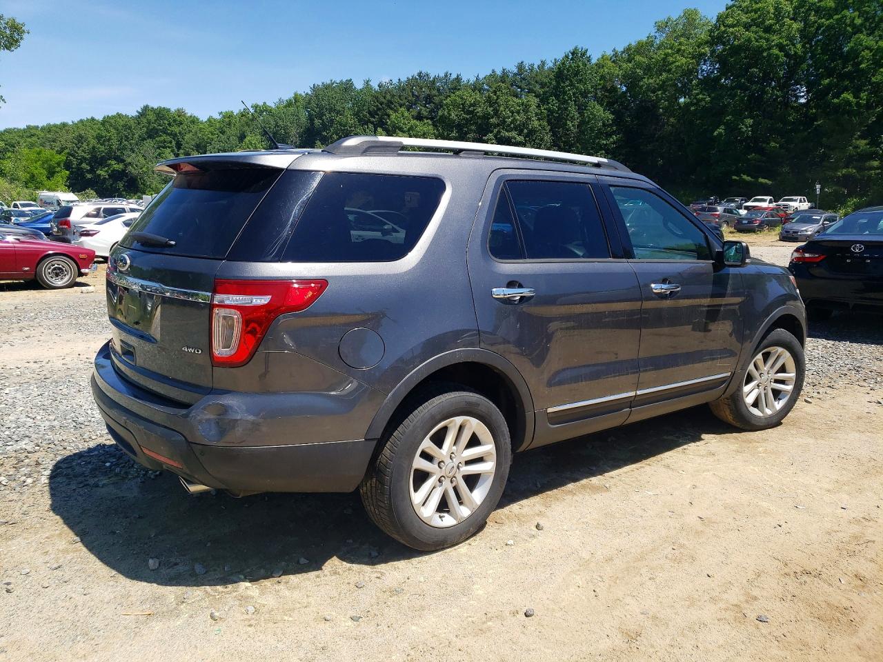 2015 Ford Explorer Xlt Black vin: 1FM5K8D81FGC42242