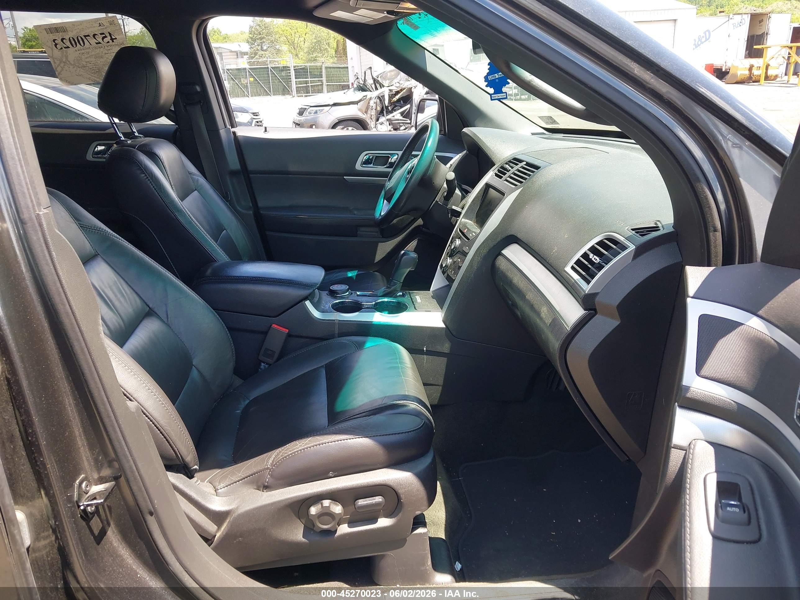 2015 Ford Explorer Xlt Gray vin: 1FM5K8D81FGC44640