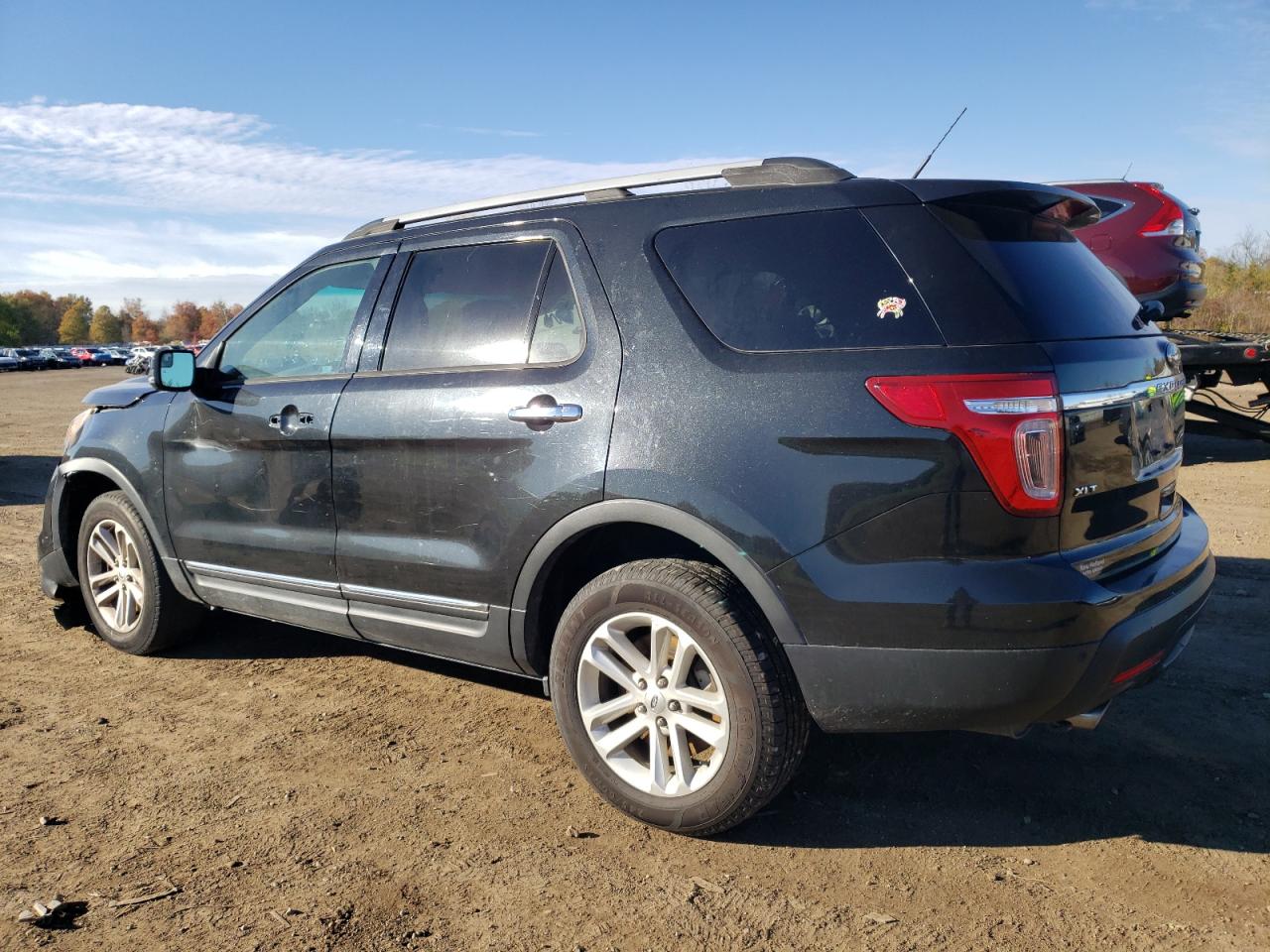 2015 Ford Explorer Xlt Black vin: 1FM5K8D81FGC55587
