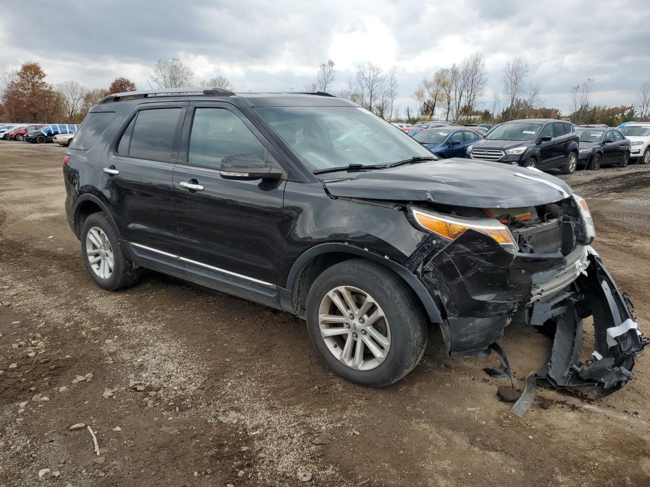 2015 Ford Explorer Xlt Black vin: 1FM5K8D81FGC55587