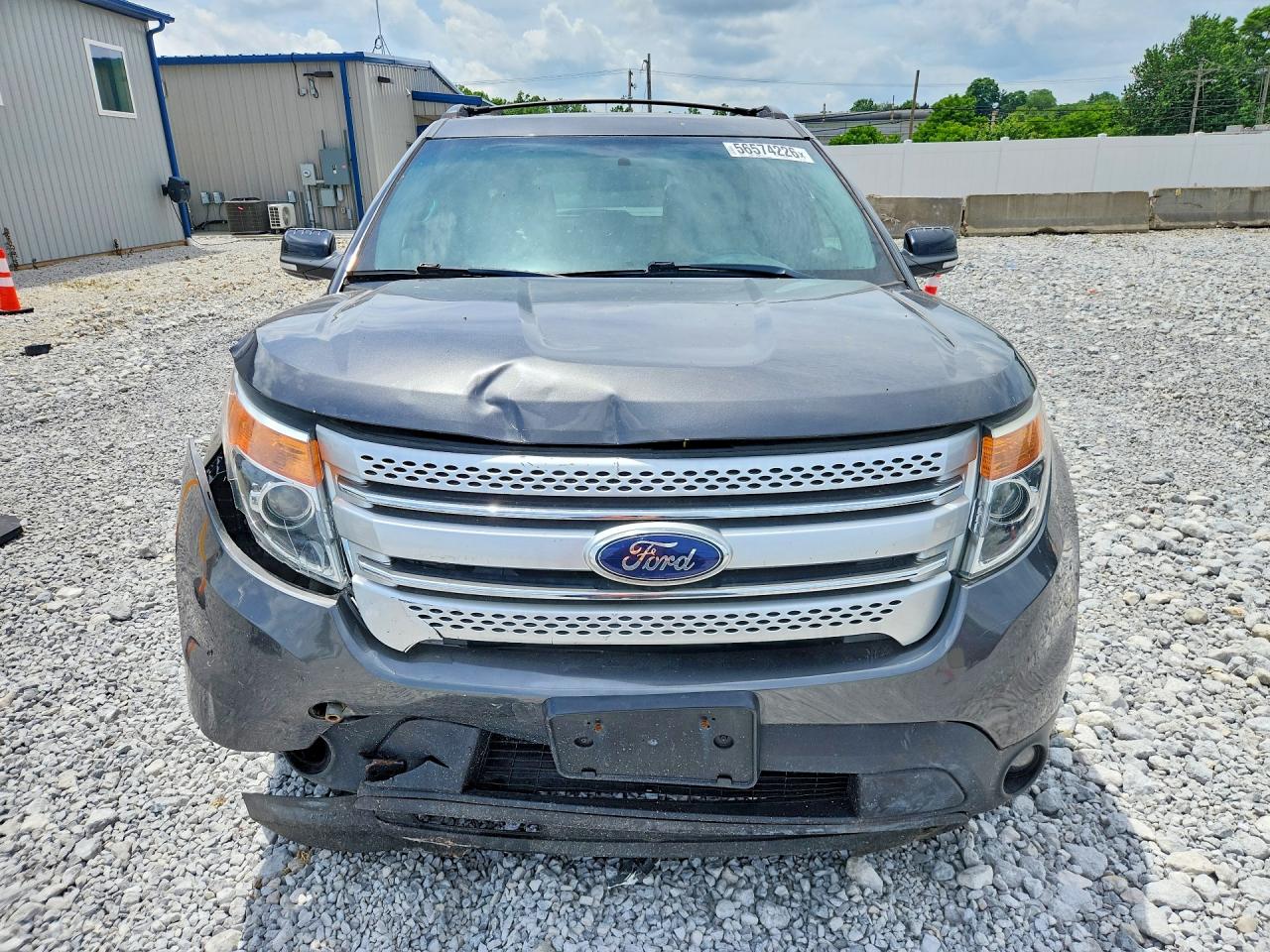 2015 Ford Explorer Xlt Gray vin: 1FM5K8D81FGC60403