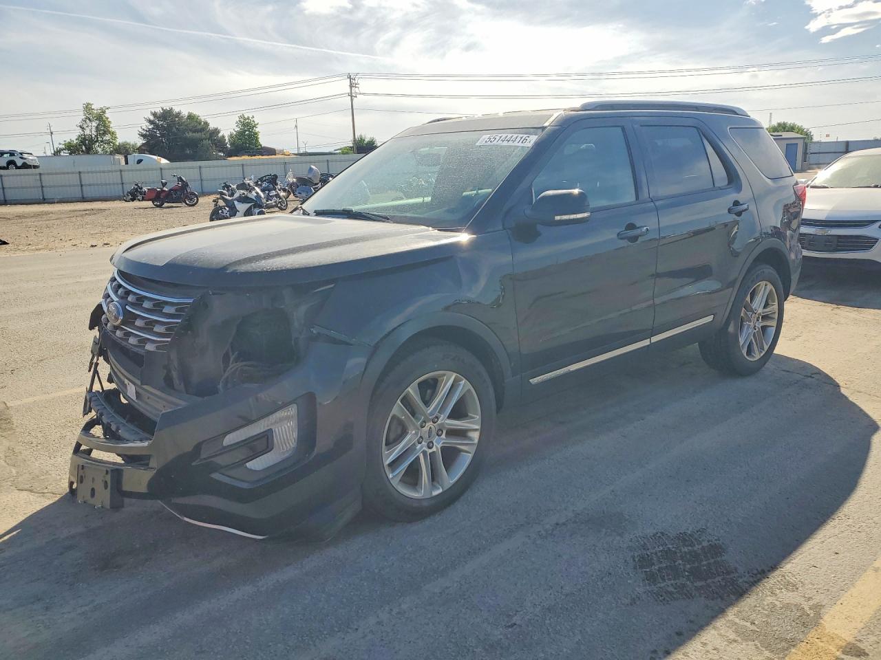 2017 Ford Explorer Xlt Black vin: 1FM5K8D81HGC20146