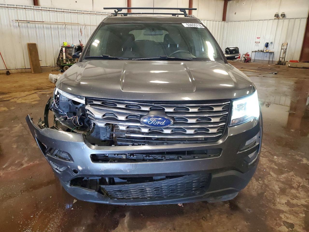 2017 Ford Explorer Xlt Gray vin: 1FM5K8D81HGD52548