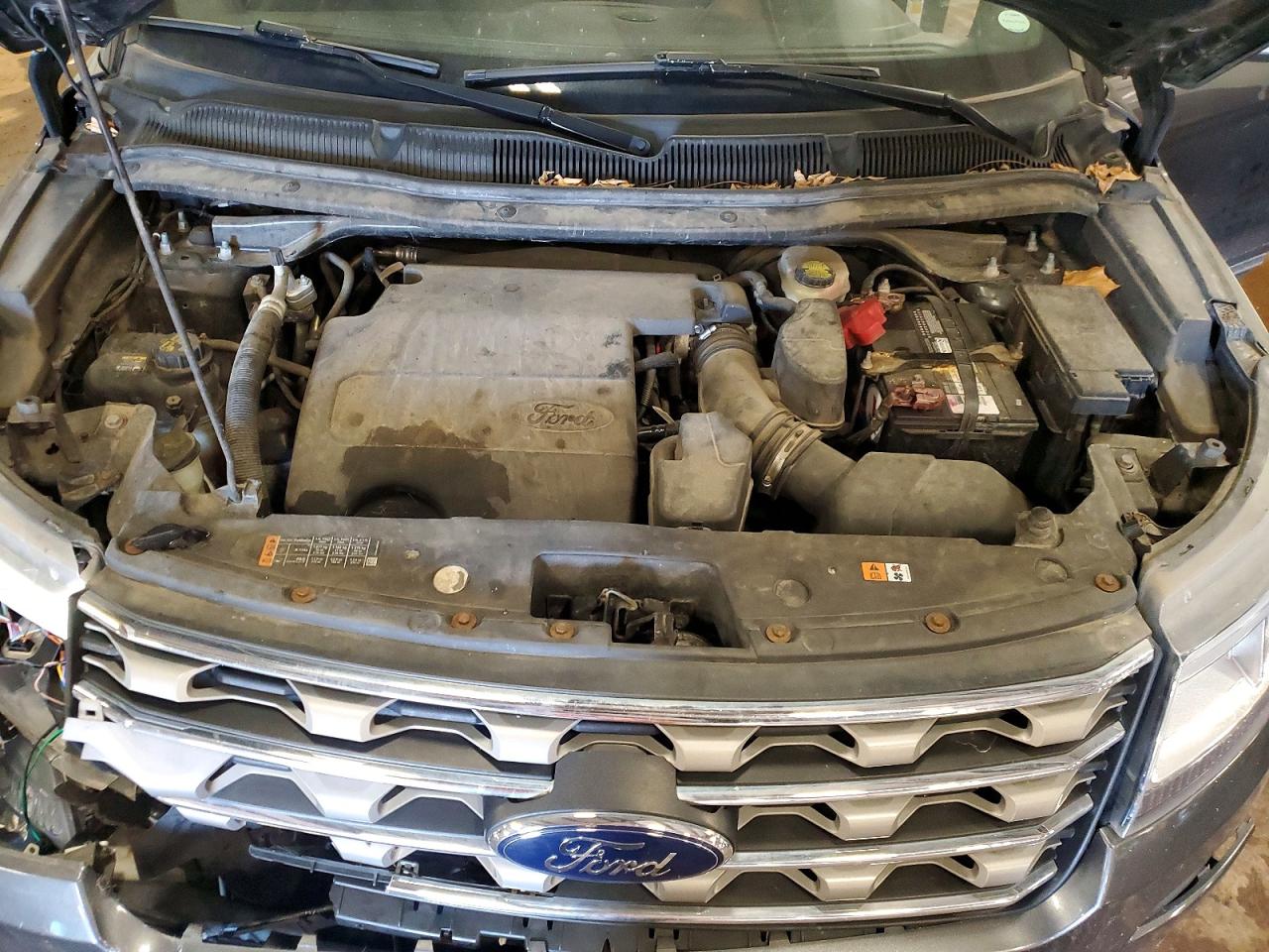 2017 Ford Explorer Xlt Gray vin: 1FM5K8D81HGD52548