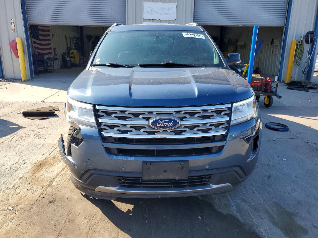 2018 Ford Explorer Xlt Blue vin: 1FM5K8D81JGA29784