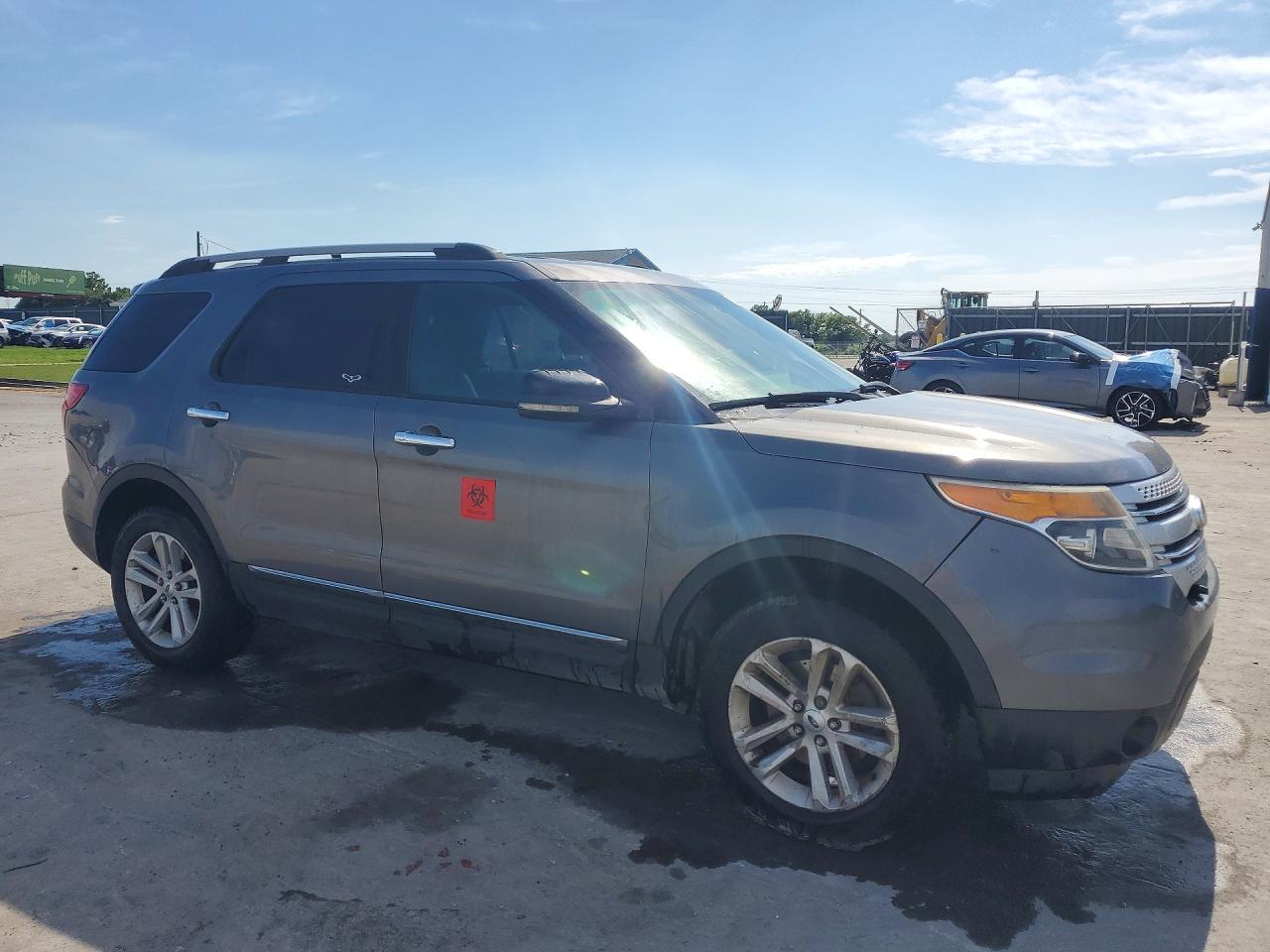 2013 Ford Explorer Gray vin: 1FM5K8D82DGA16014