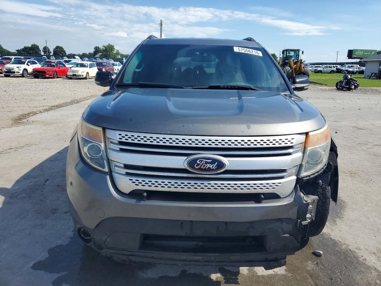2013 Ford Explorer Gray vin: 1FM5K8D82DGA16014