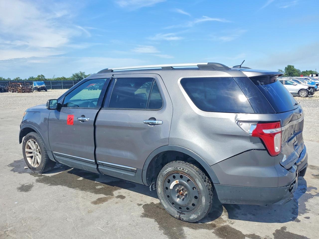2013 Ford Explorer Gray vin: 1FM5K8D82DGA16014