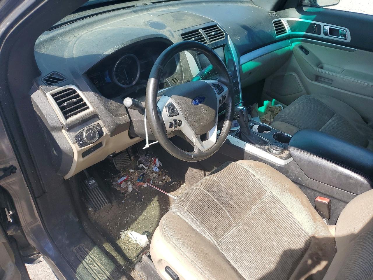 2013 Ford Explorer Gray vin: 1FM5K8D82DGA16014