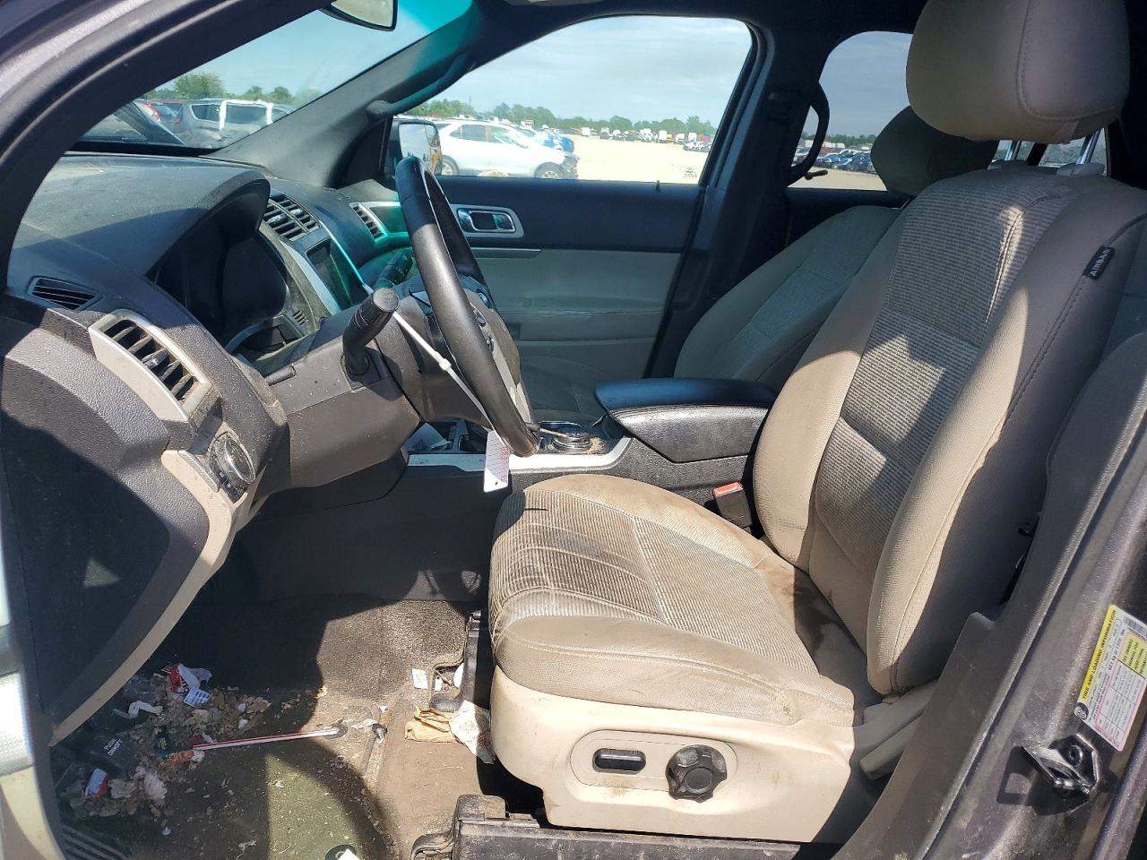 2013 Ford Explorer Gray vin: 1FM5K8D82DGA16014