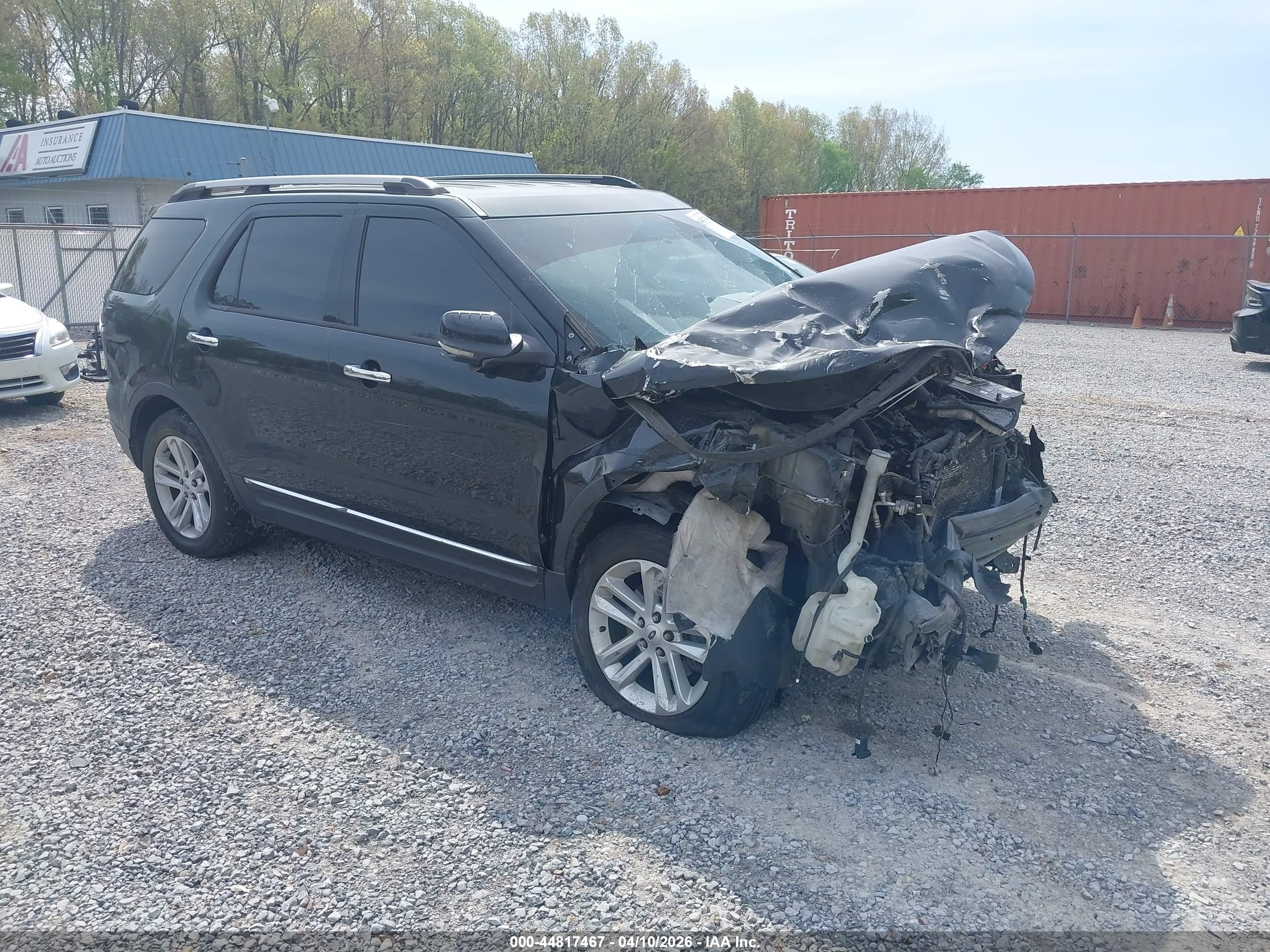 2013 Ford Explorer Xlt Black vin: 1FM5K8D82DGA18264