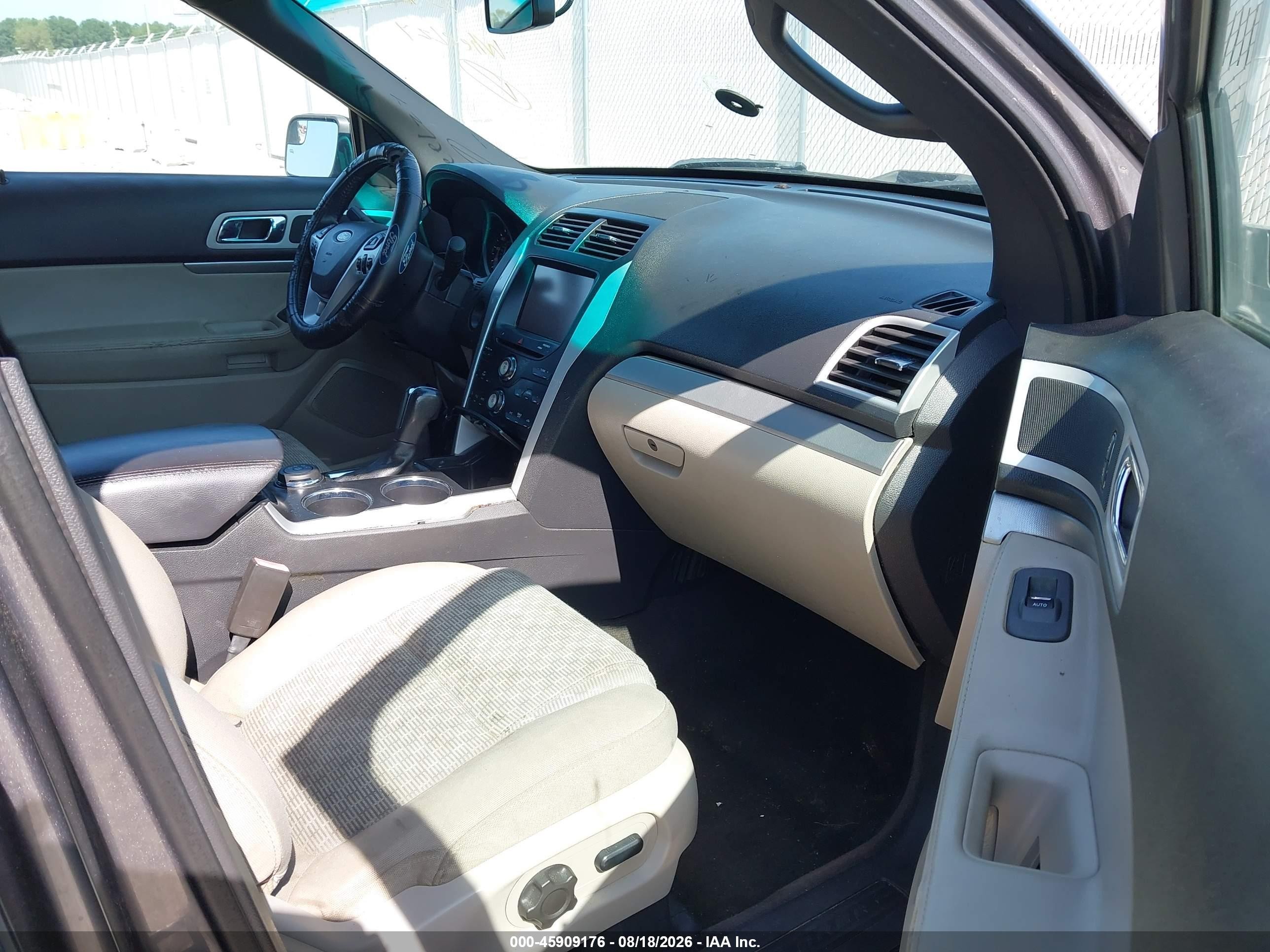 2013 Ford Explorer Xlt Gray vin: 1FM5K8D82DGA38708