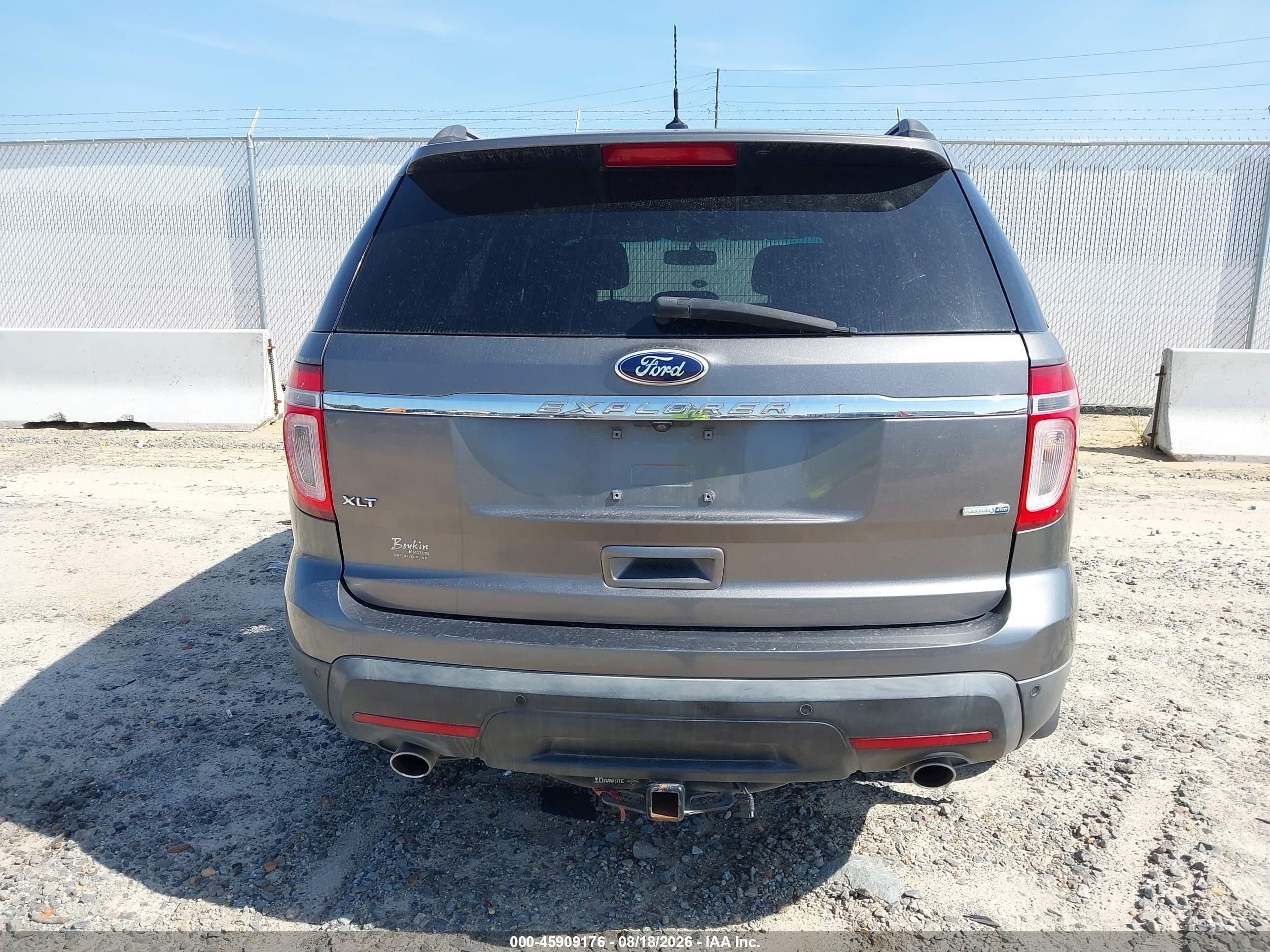 2013 Ford Explorer Xlt Gray vin: 1FM5K8D82DGA38708