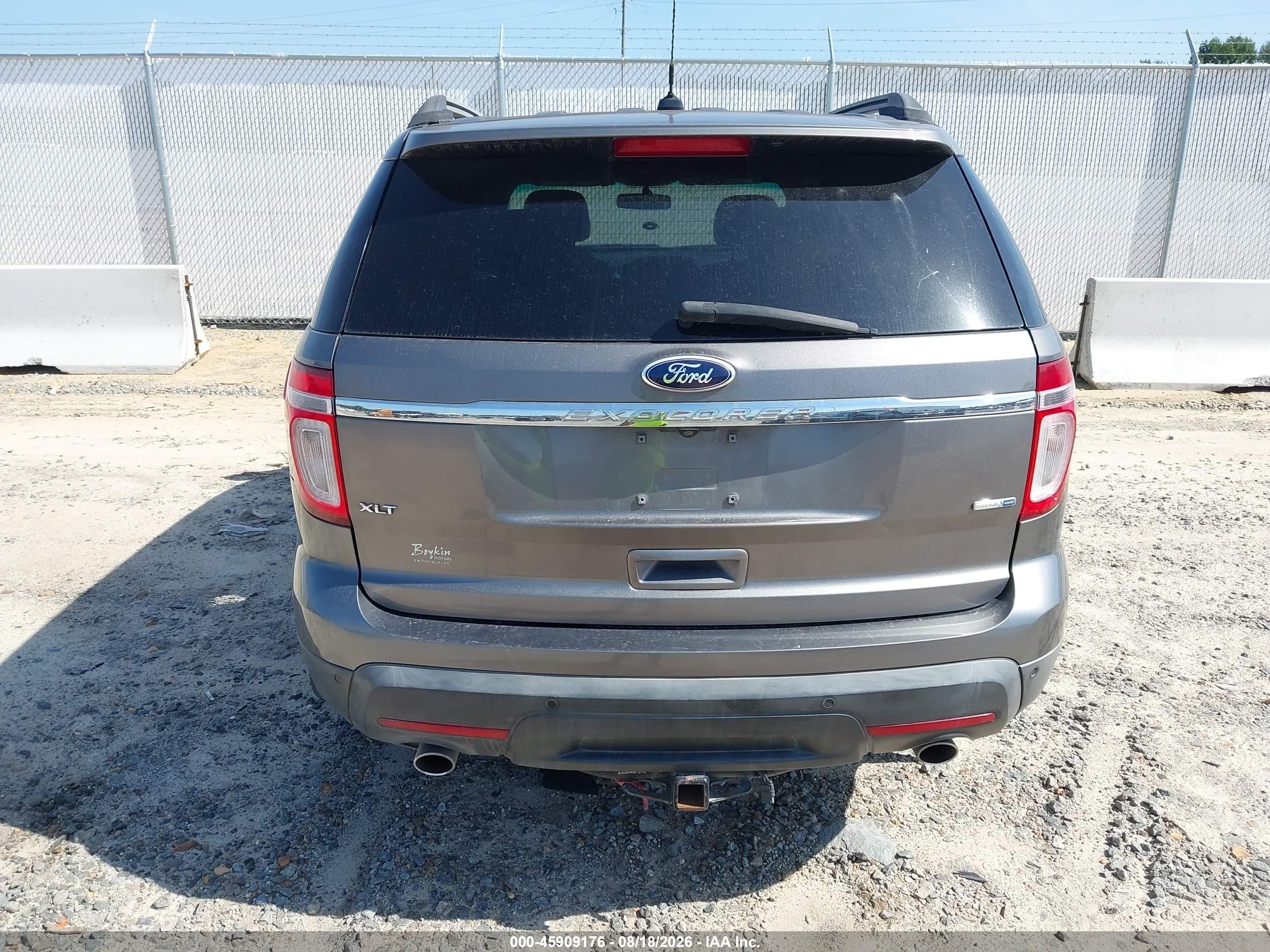 2013 Ford Explorer Xlt Gray vin: 1FM5K8D82DGA38708