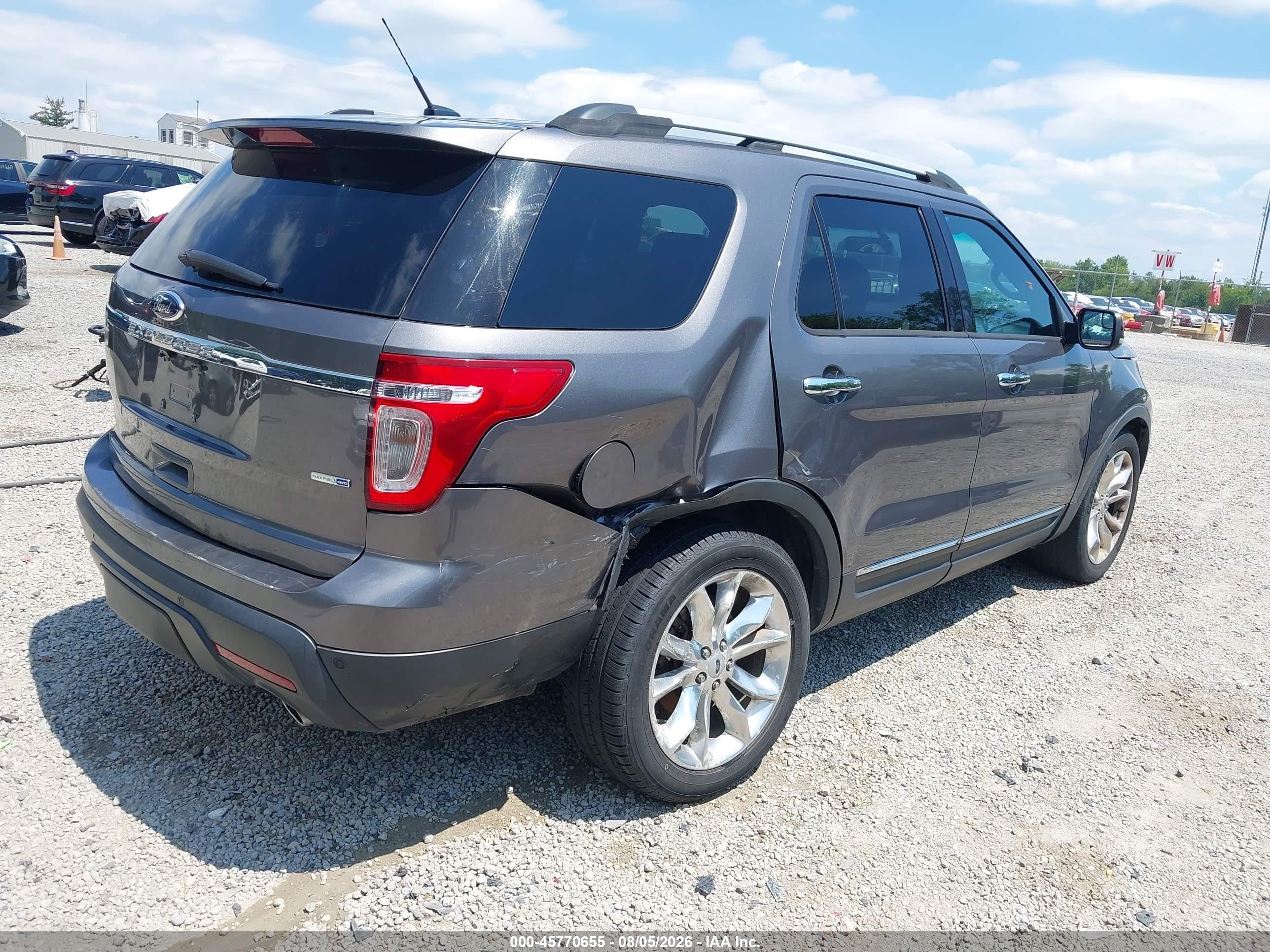 2013 Ford Explorer Xlt Серый vin: 1FM5K8D82DGA53970