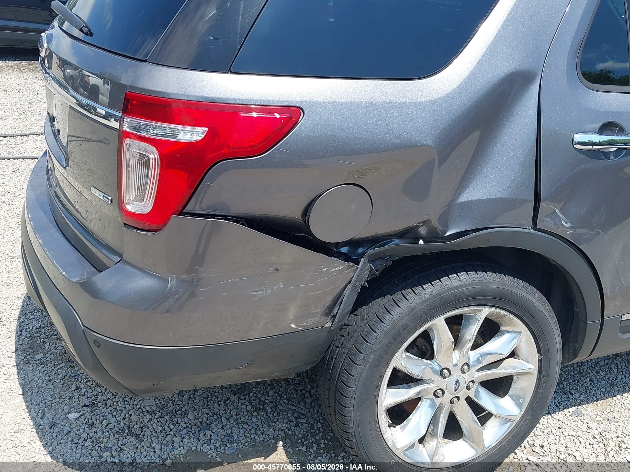 2013 Ford Explorer Xlt Серый vin: 1FM5K8D82DGA53970