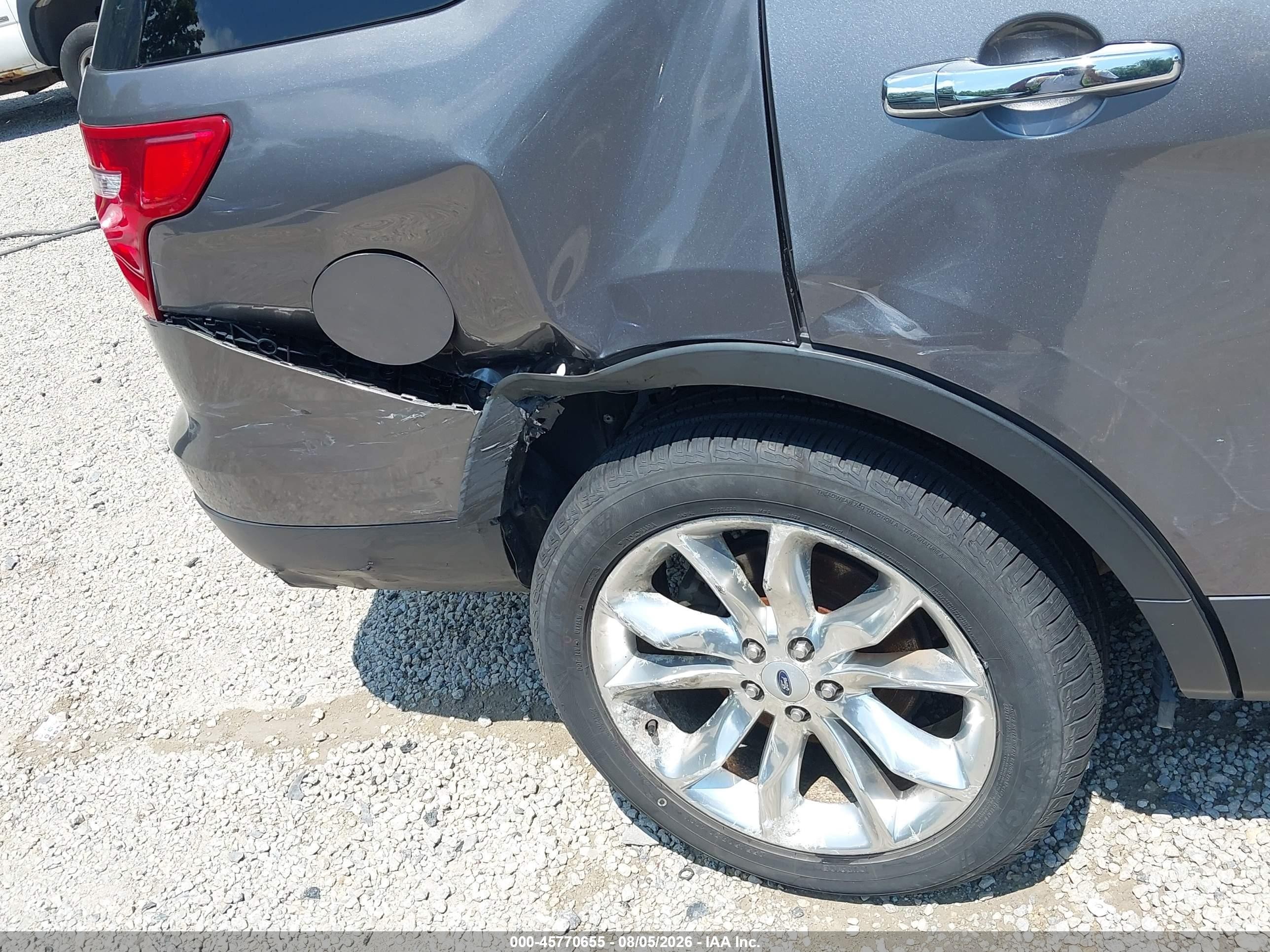 2013 Ford Explorer Xlt Серый vin: 1FM5K8D82DGA53970