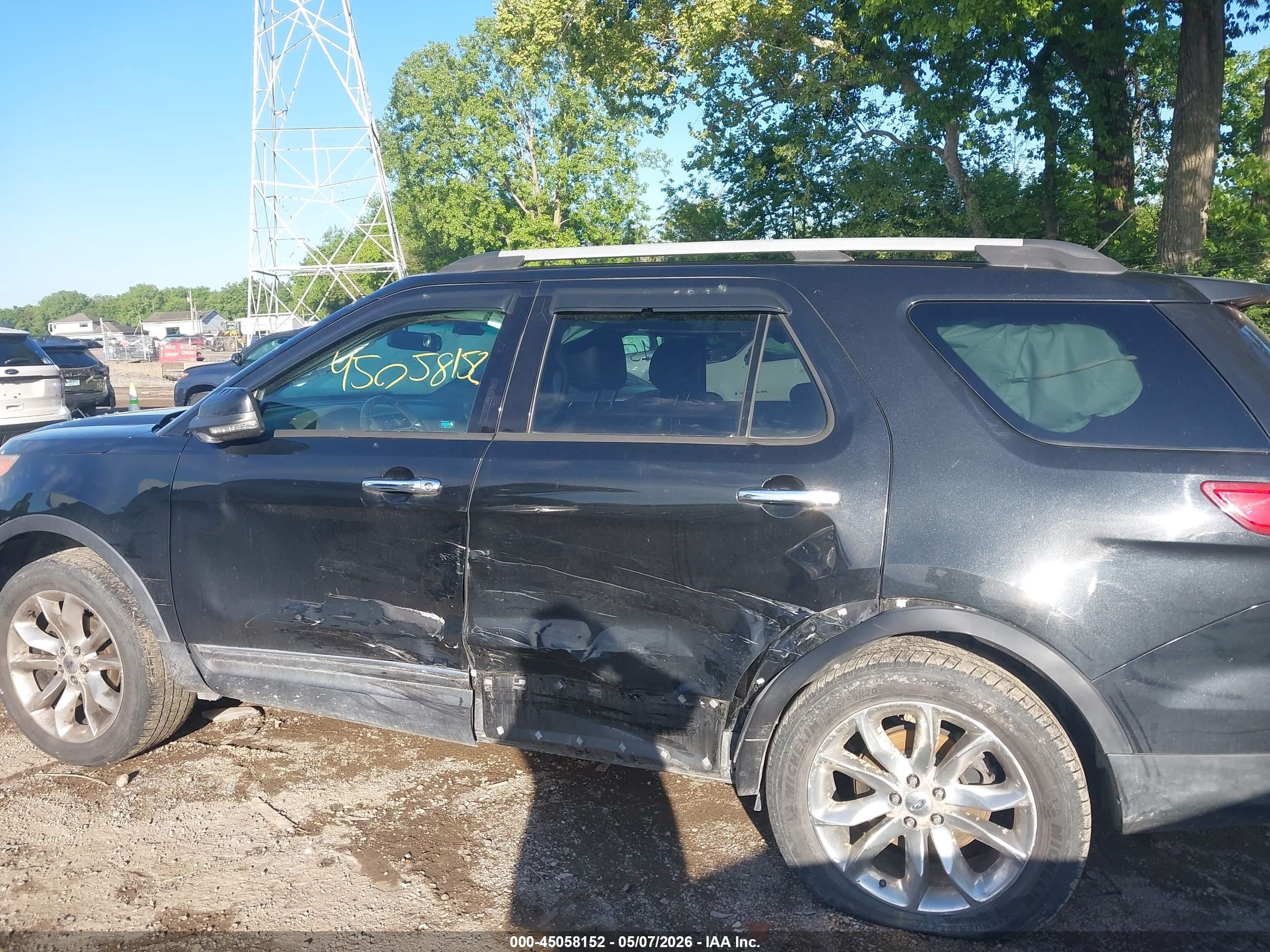 2013 Ford Explorer Xlt Черный vin: 1FM5K8D82DGA83406