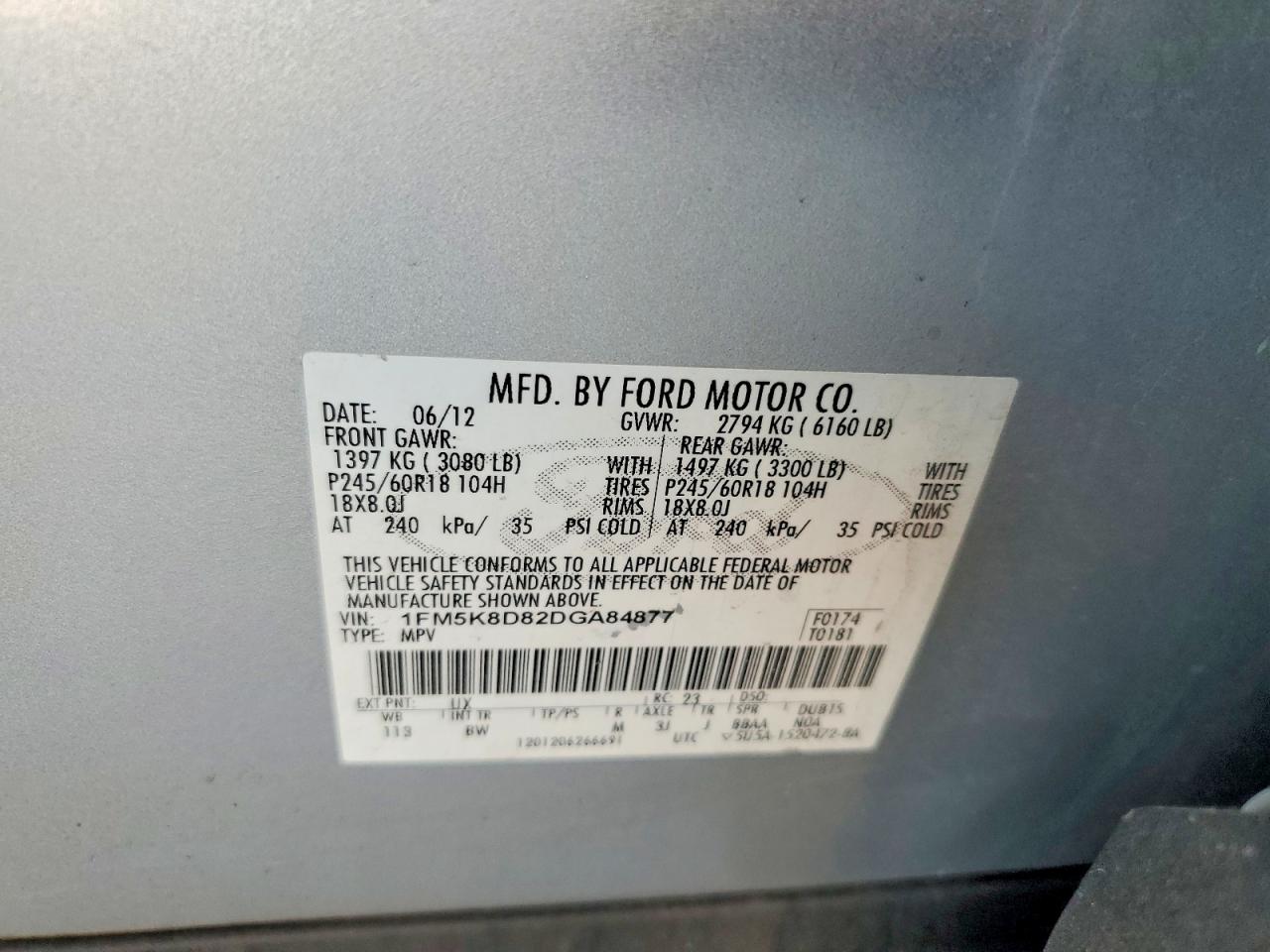 2013 Ford Explorer Xlt Silver vin: 1FM5K8D82DGA84877