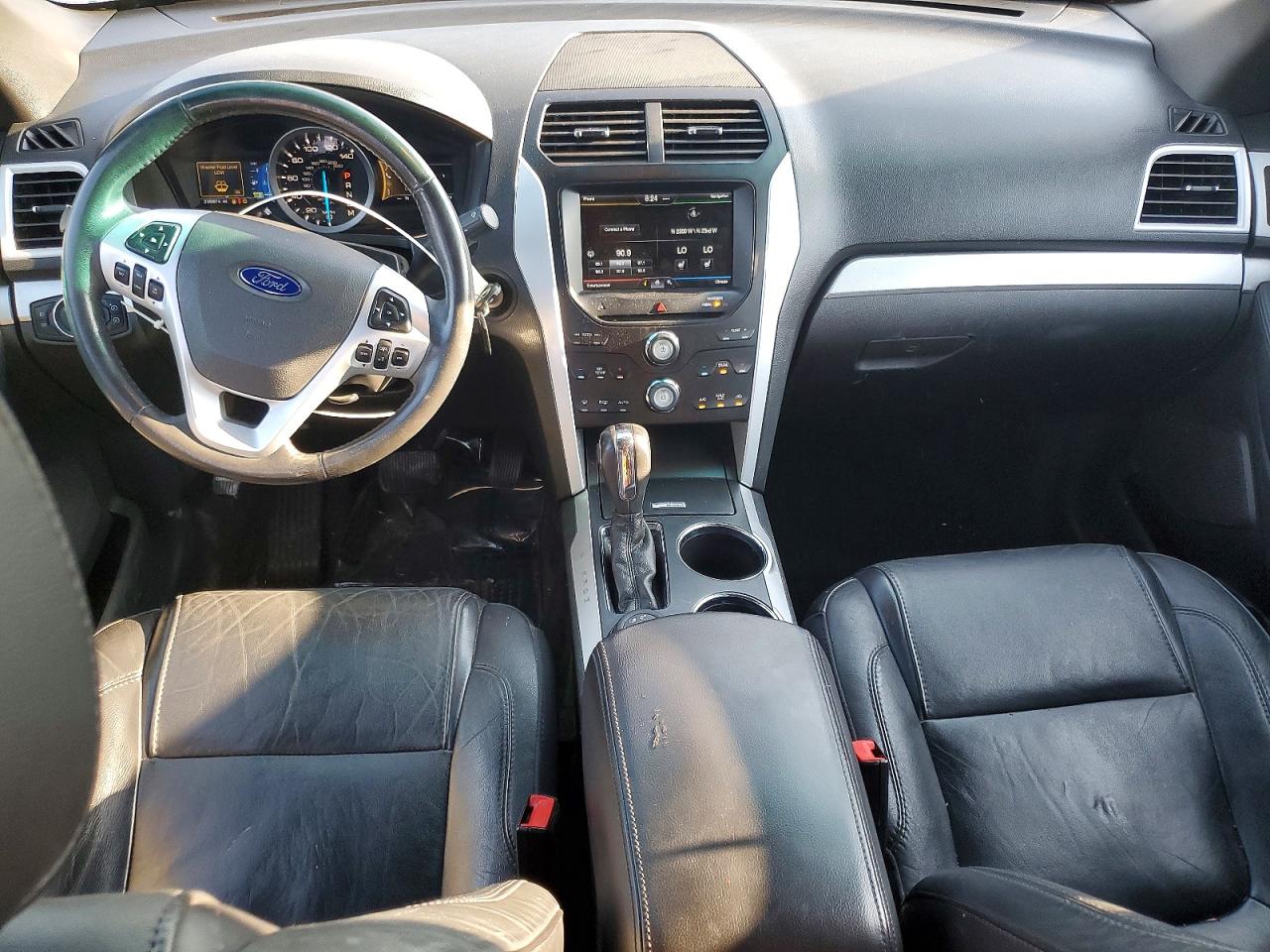 2013 Ford Explorer Xlt Silver vin: 1FM5K8D82DGA84877