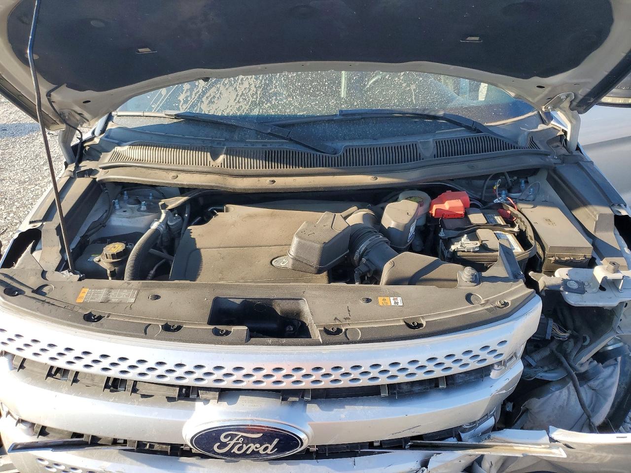 2013 Ford Explorer Xlt Silver vin: 1FM5K8D82DGA84877