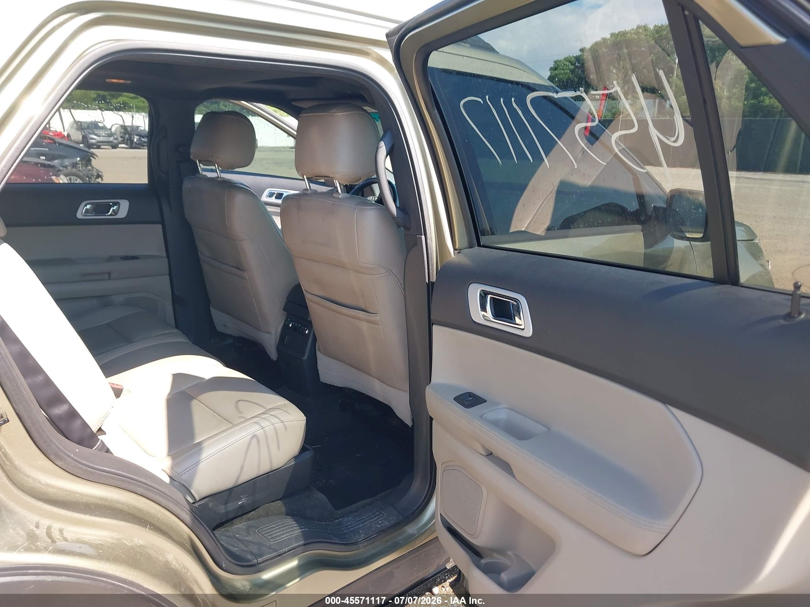 2013 Ford Explorer Xlt Green vin: 1FM5K8D82DGB38680