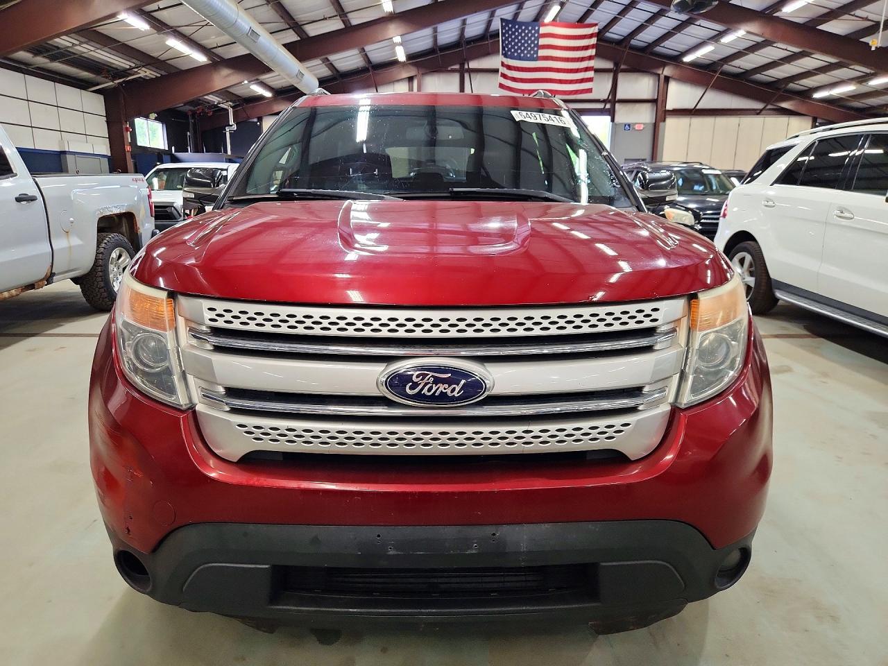 2013 Ford Explorer Xlt Red vin: 1FM5K8D82DGC10722