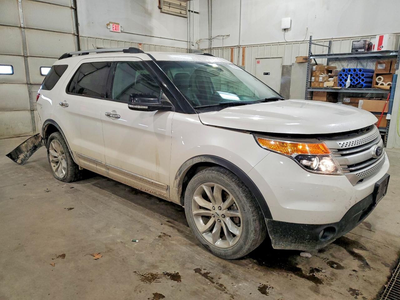 2013 Ford Explorer Xlt Белый vin: 1FM5K8D82DGC43719