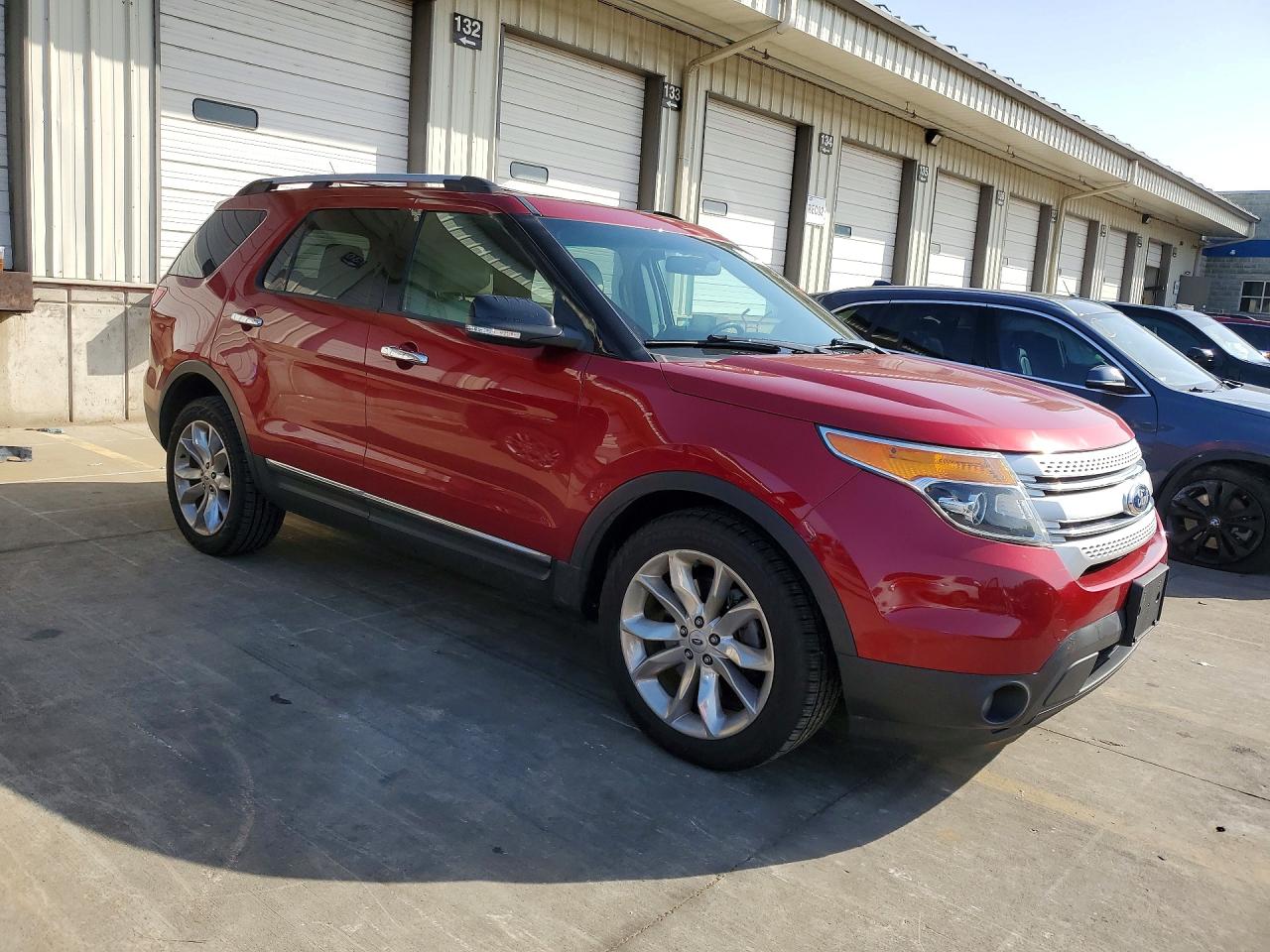 2013 Ford Explorer Red vin: 1FM5K8D82DGC52226