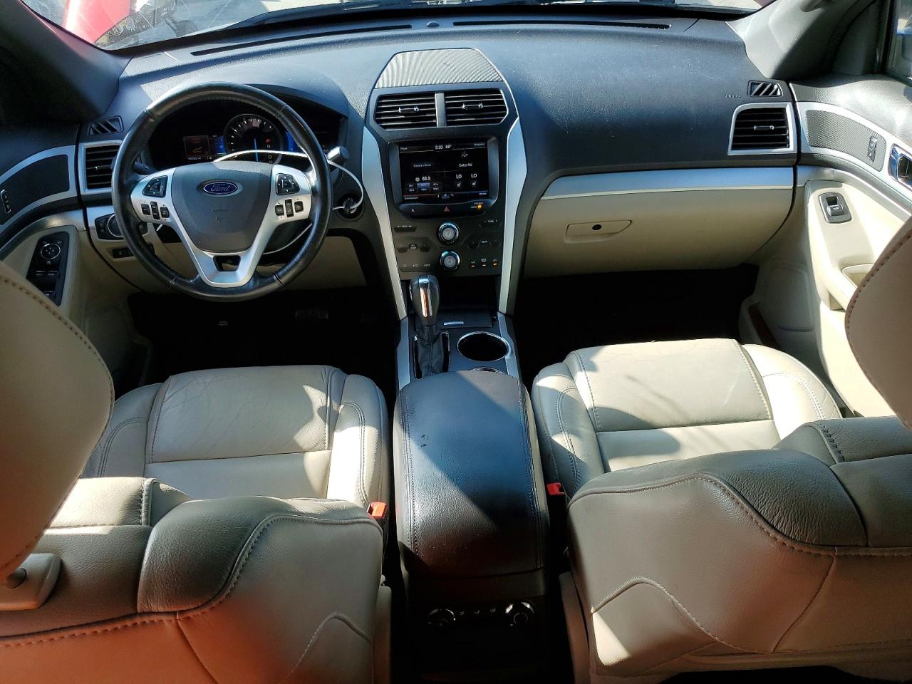 2013 Ford Explorer Red vin: 1FM5K8D82DGC52226