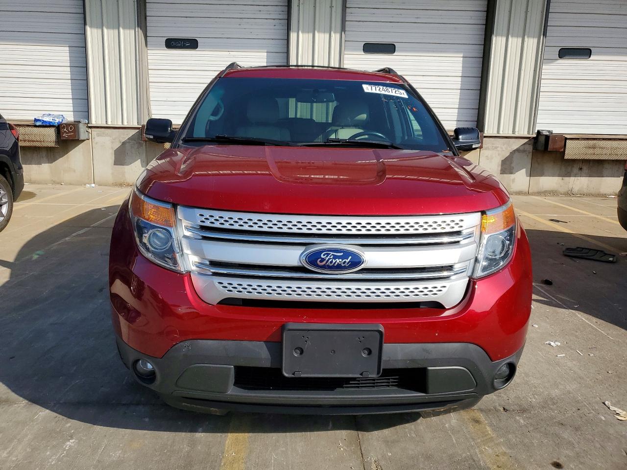 2013 Ford Explorer Red vin: 1FM5K8D82DGC52226