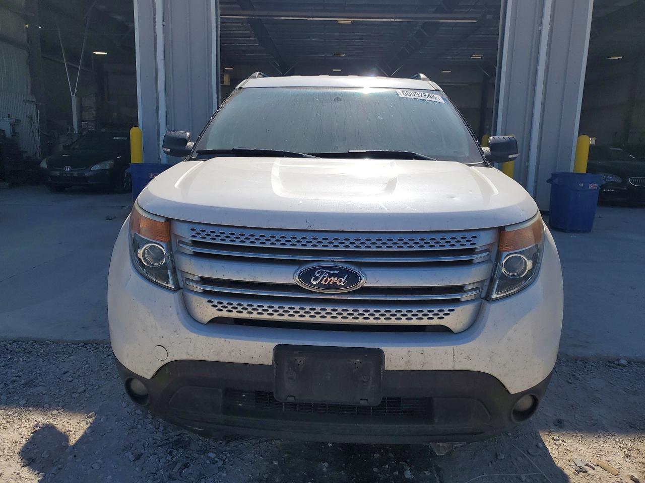 2013 Ford Explorer Xlt White vin: 1FM5K8D82DGC52632