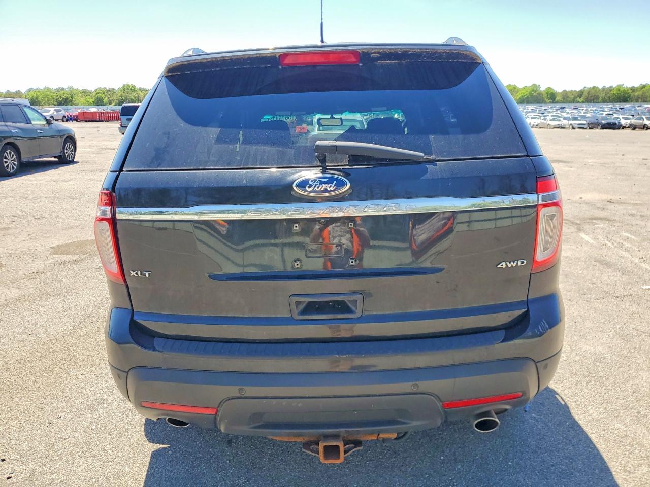 2013 Ford Explorer Xlt Black vin: 1FM5K8D82DGC89308