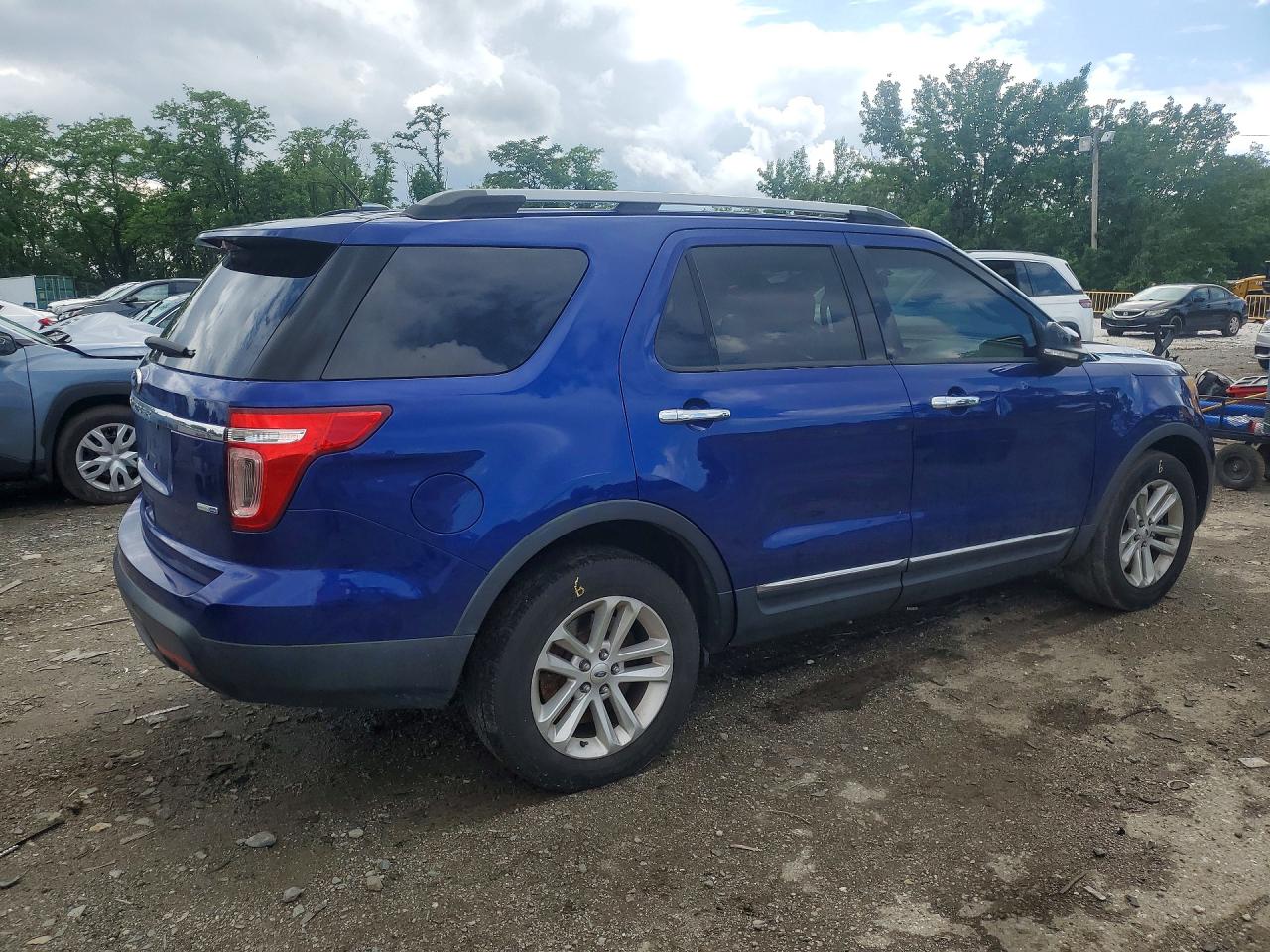 2014 Ford Explorer Xlt Синий vin: 1FM5K8D82EGA14958