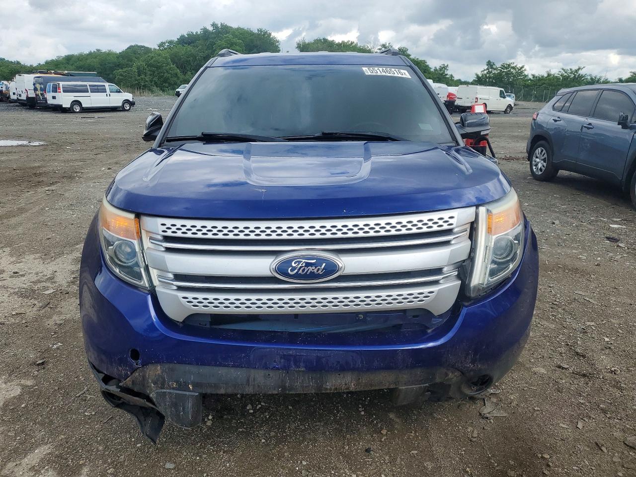 2014 Ford Explorer Xlt Синий vin: 1FM5K8D82EGA14958
