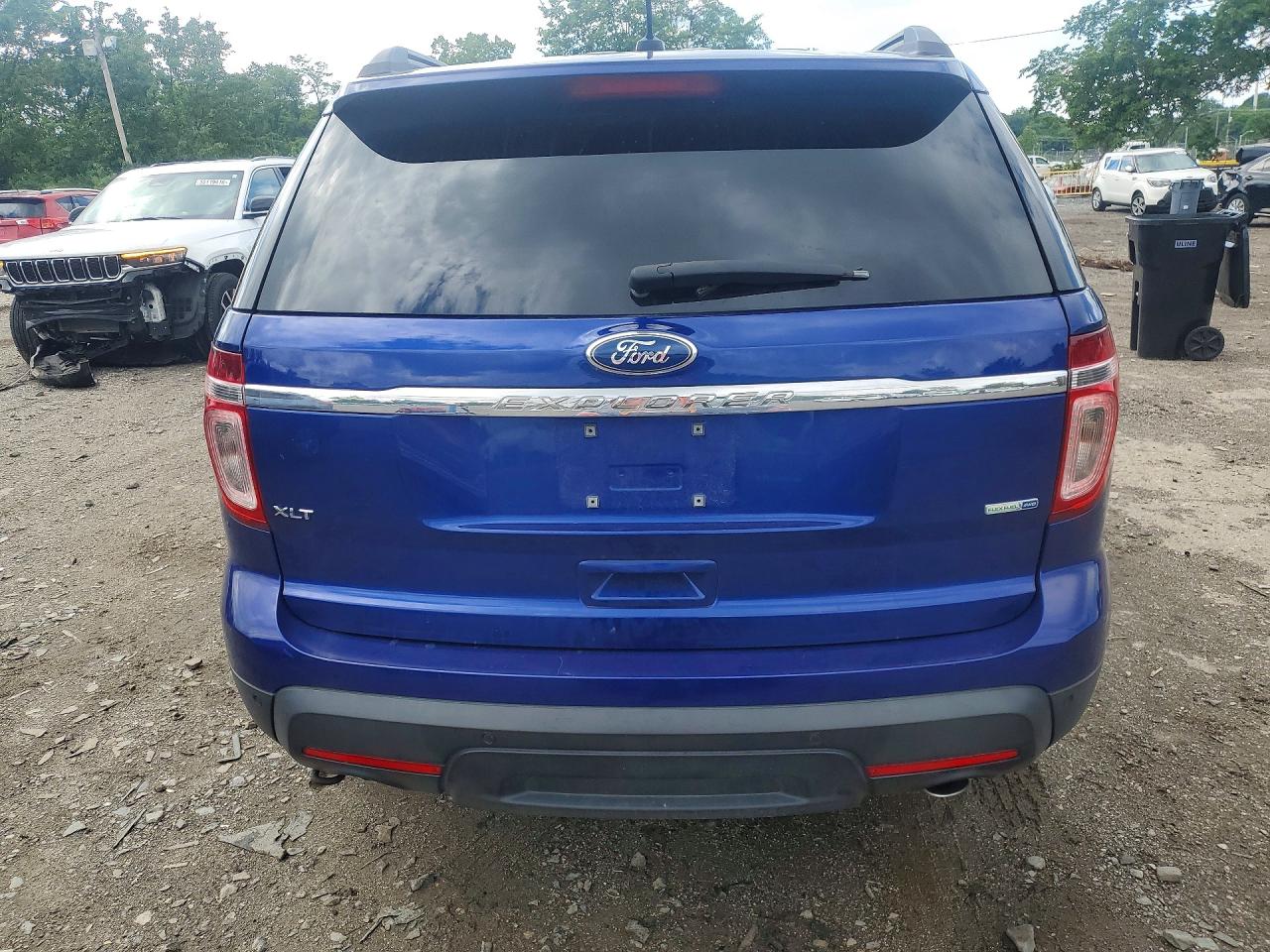 2014 Ford Explorer Xlt Синий vin: 1FM5K8D82EGA14958