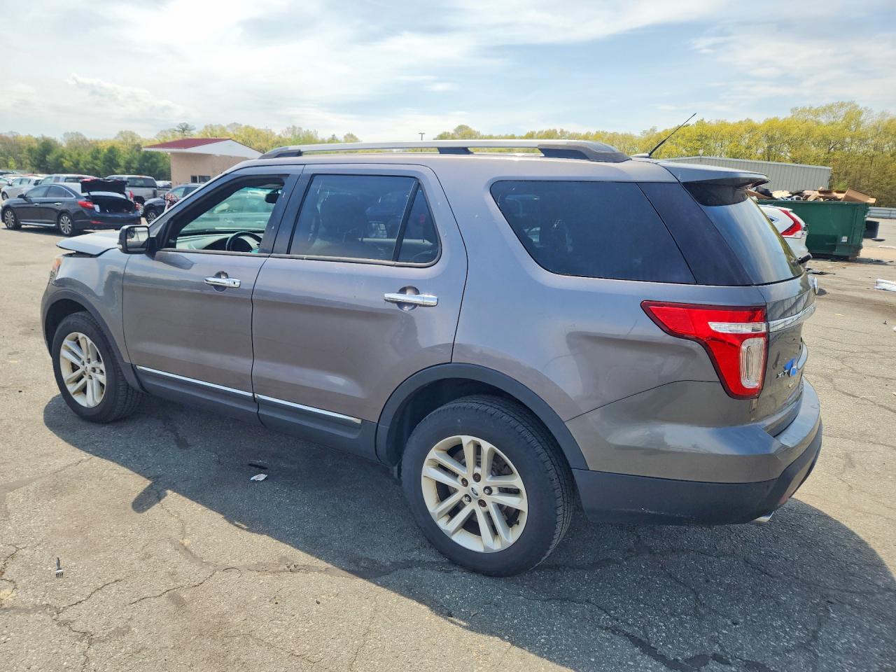 2014 Ford Explorer Xlt Silver vin: 1FM5K8D82EGA15544