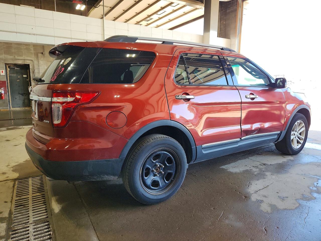 2014 Ford Explorer Xlt Orange vin: 1FM5K8D82EGA25555