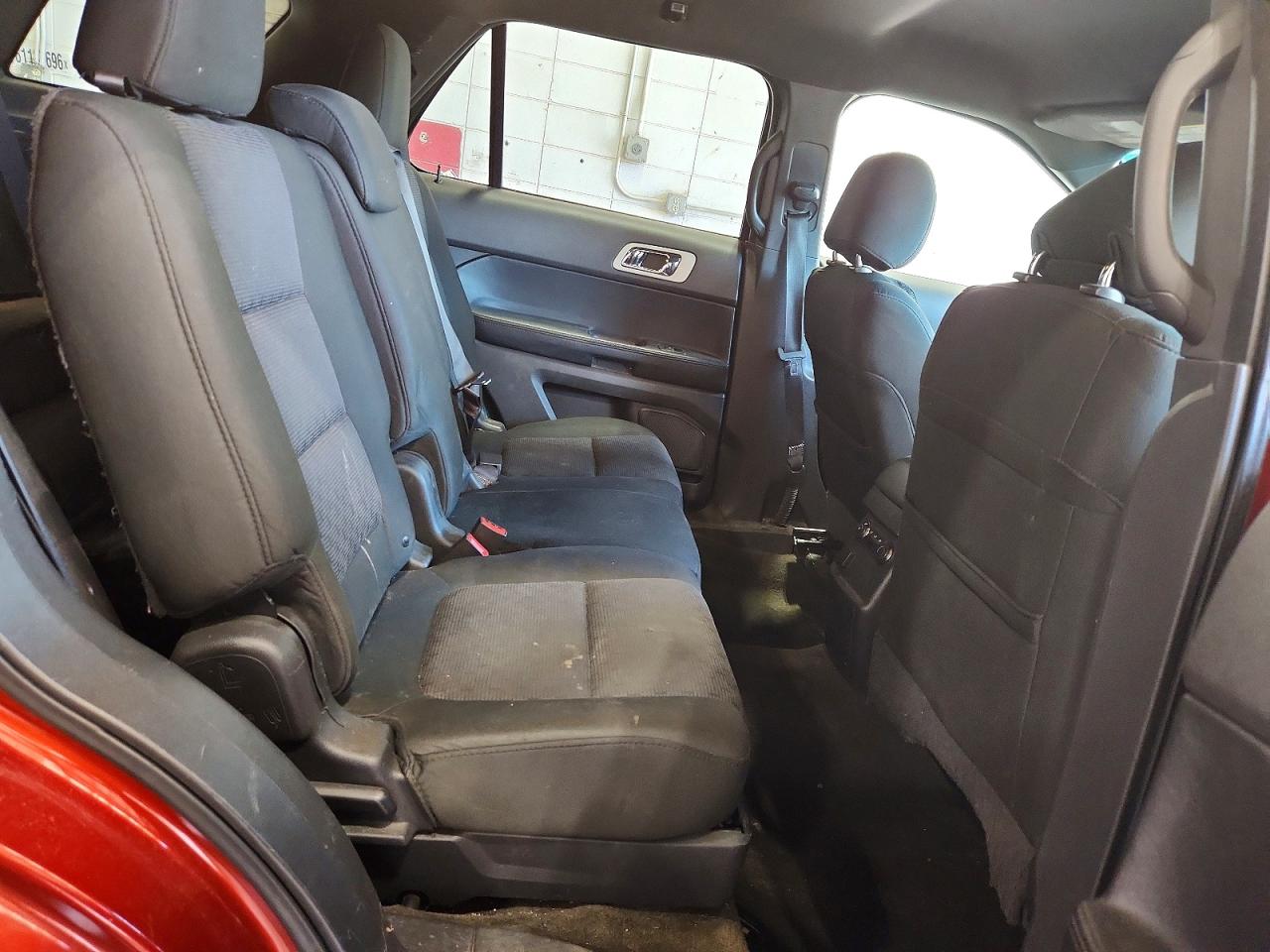 2014 Ford Explorer Xlt Orange vin: 1FM5K8D82EGA25555